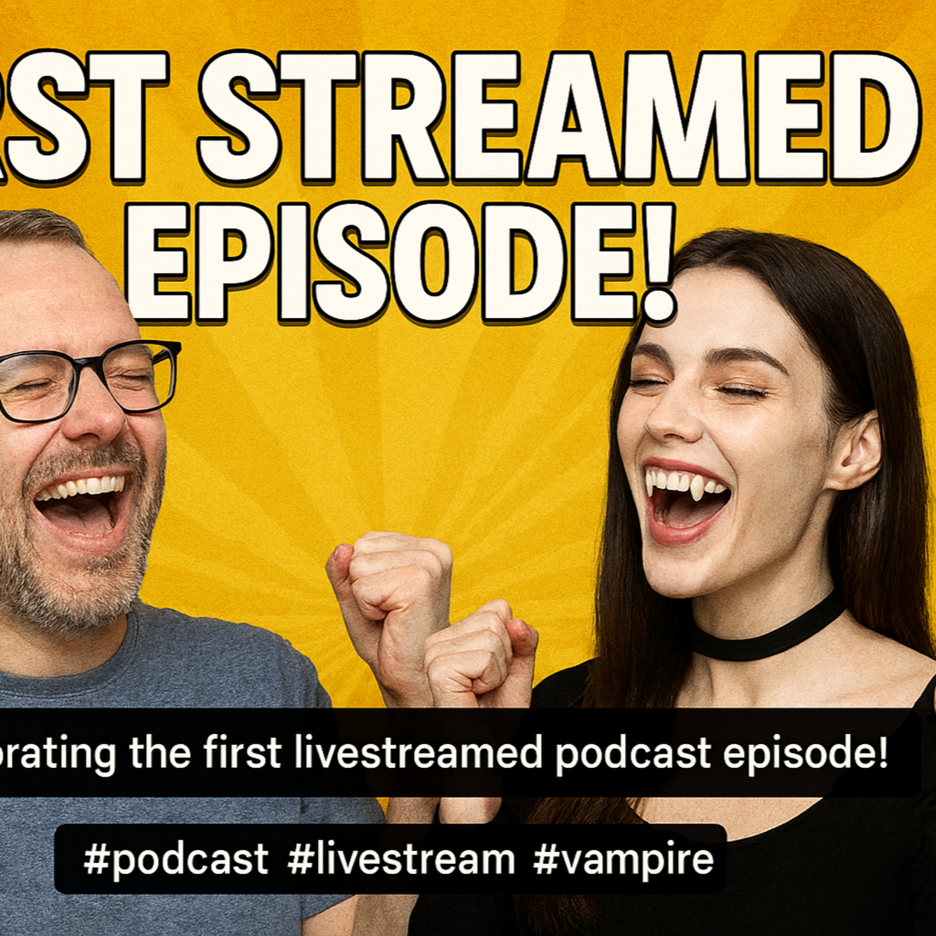 Streaming with Fangs: Viera & Peter’s Electrifying Podcast Debut! episode artwork