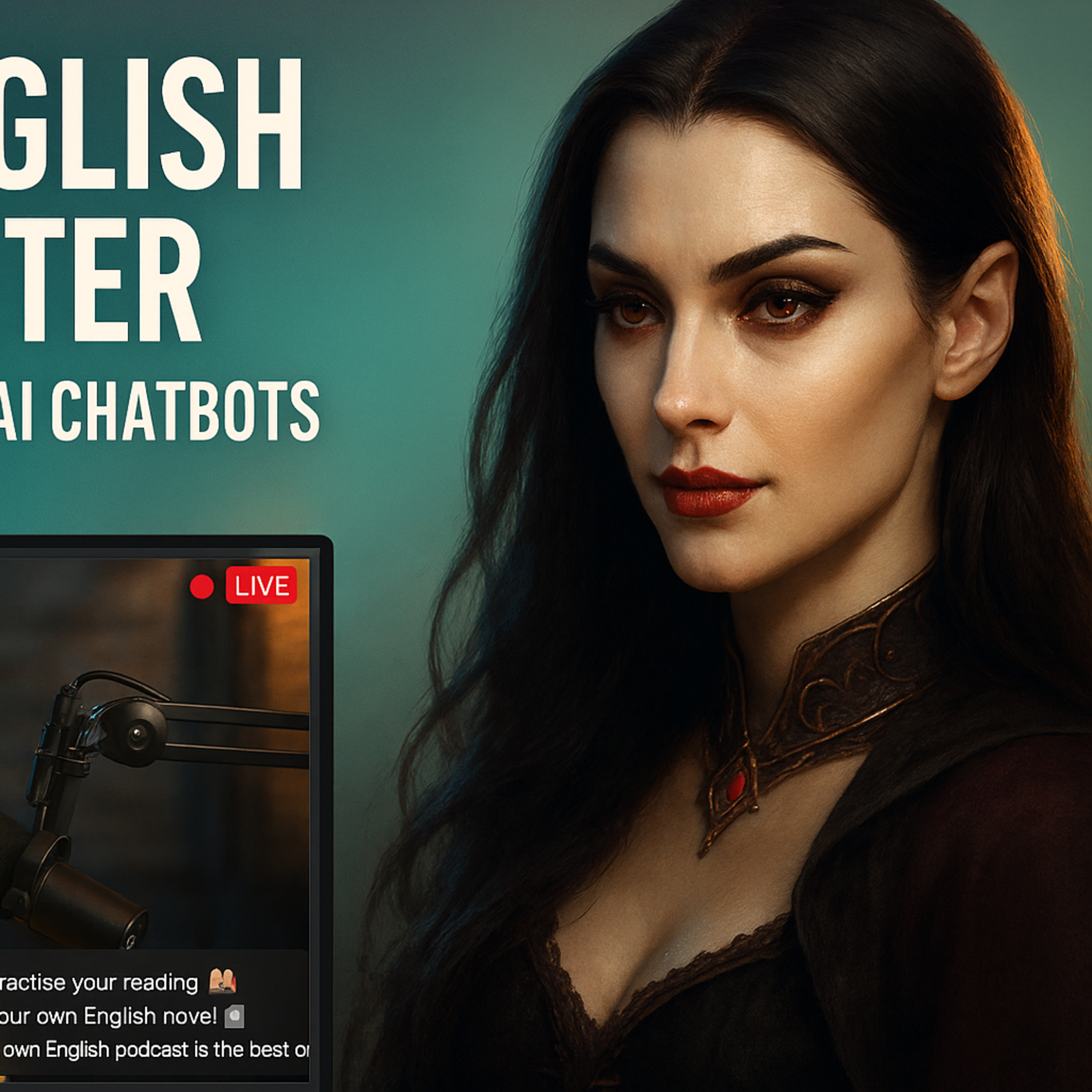 Learn English with Peter with the help of the AI chatbots – Reading episode artwork