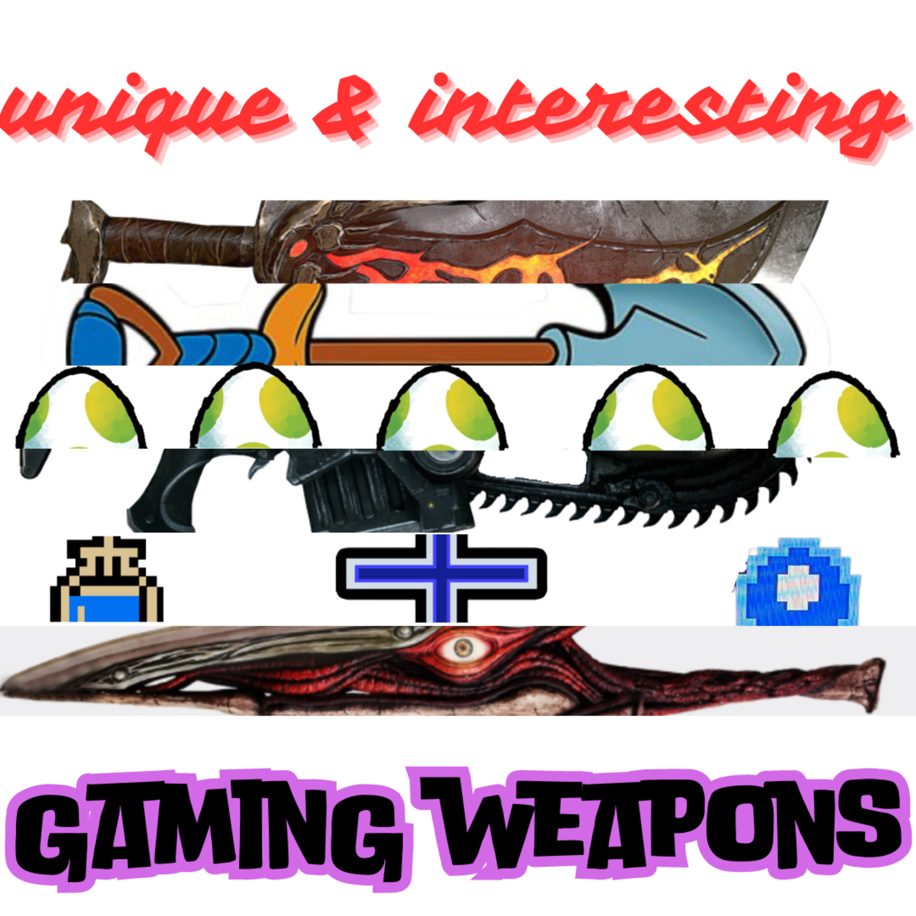 Unique and Interesting Gaming Weapons episode artwork