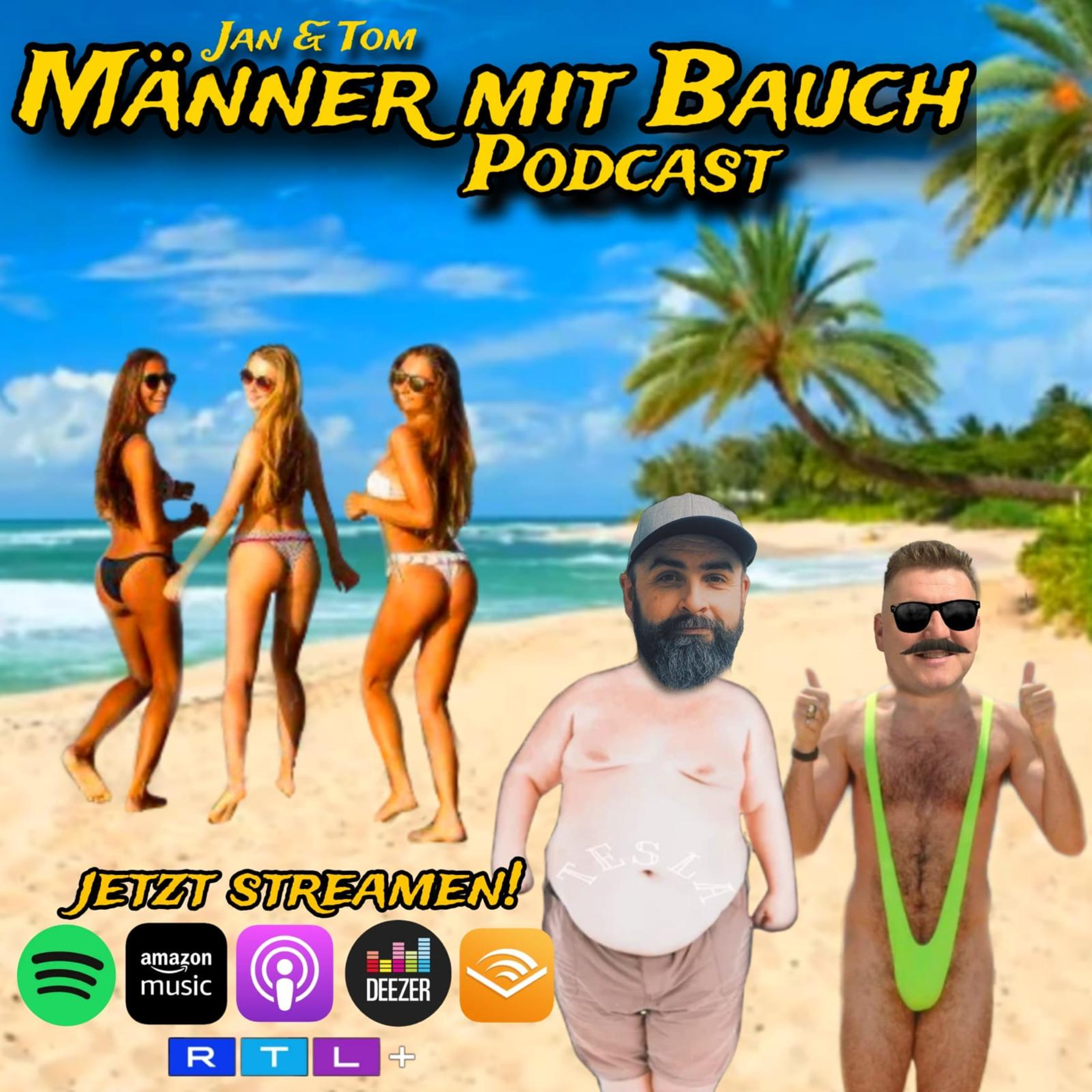 Männer mit Bauch