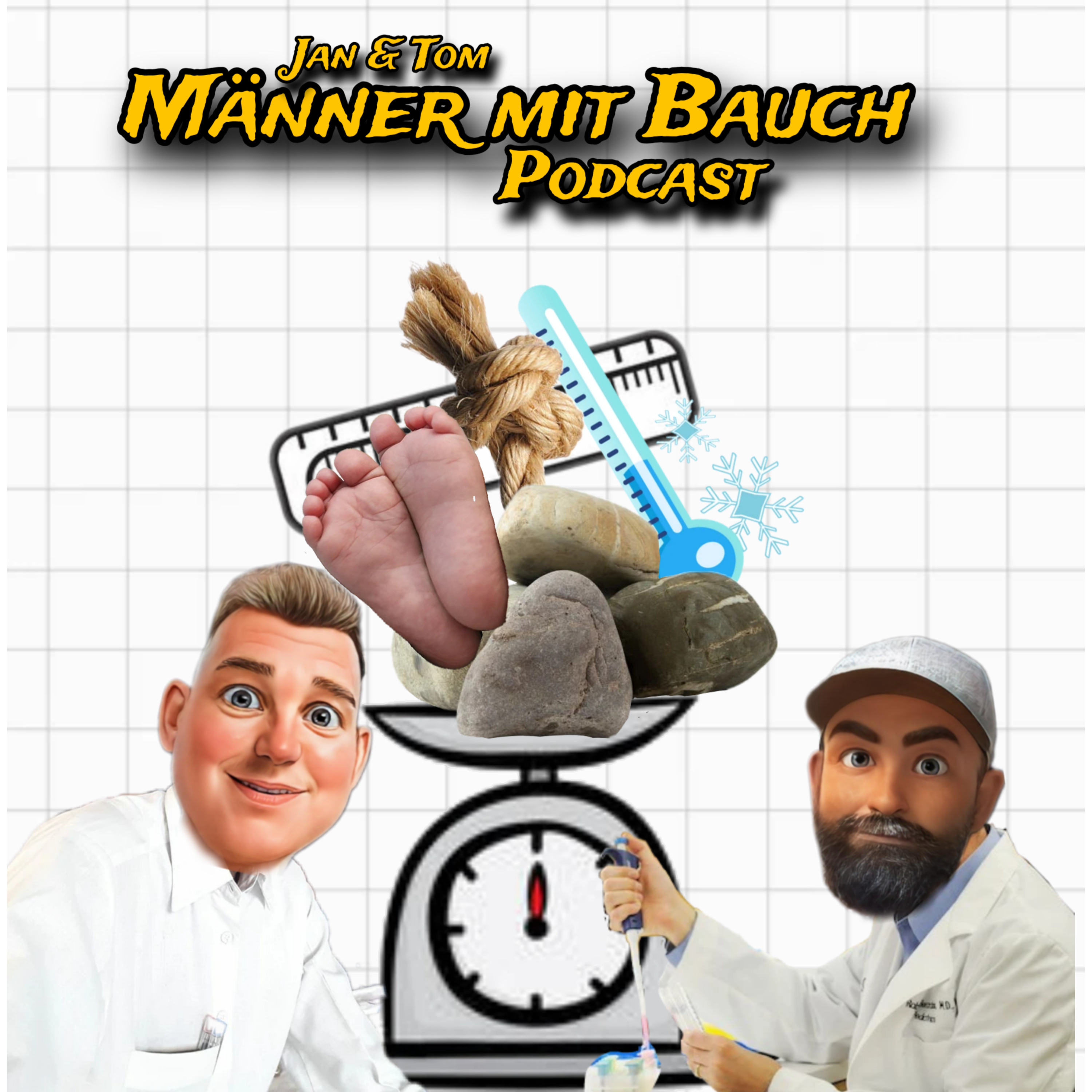 Männer mit Bauch