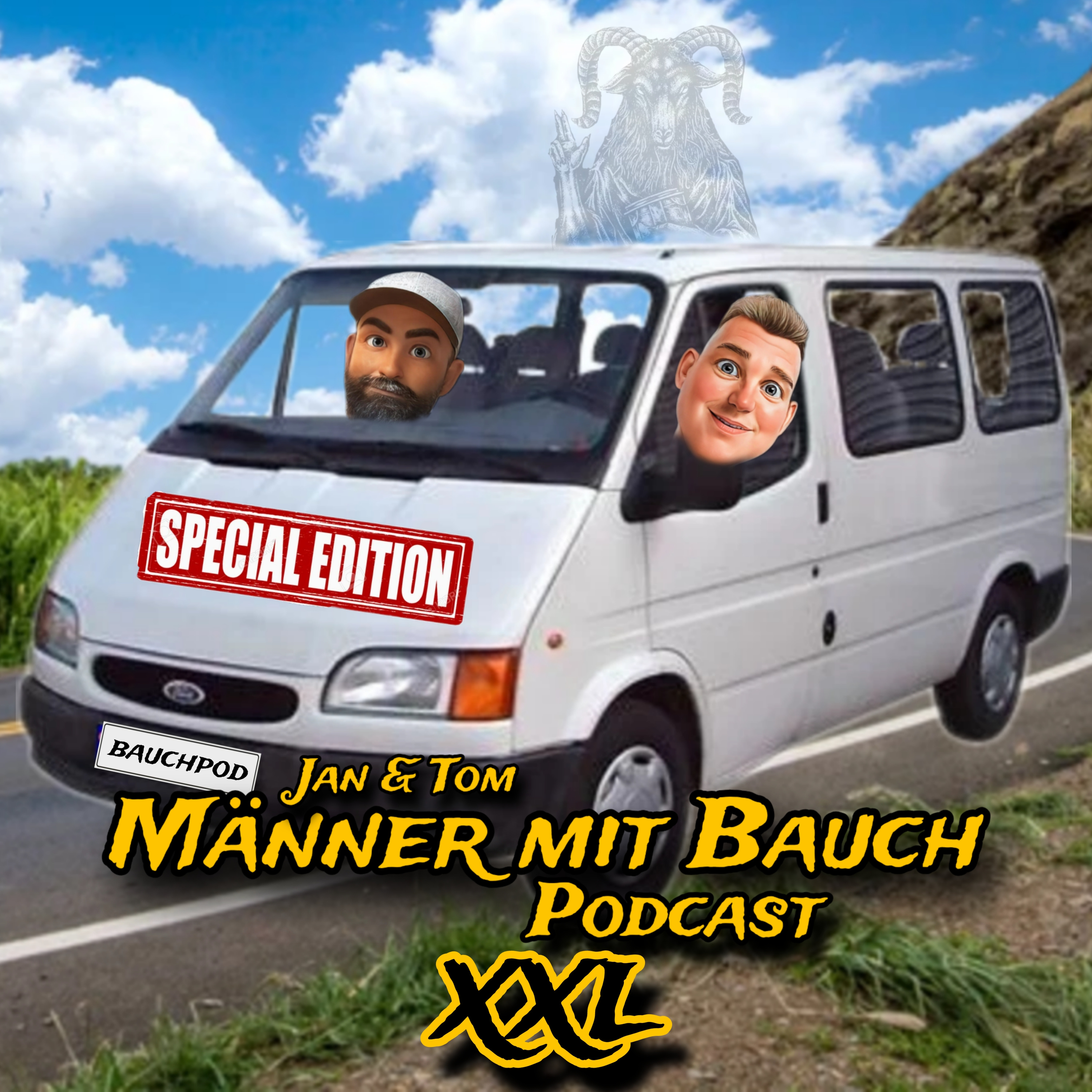 Männer mit Bauch