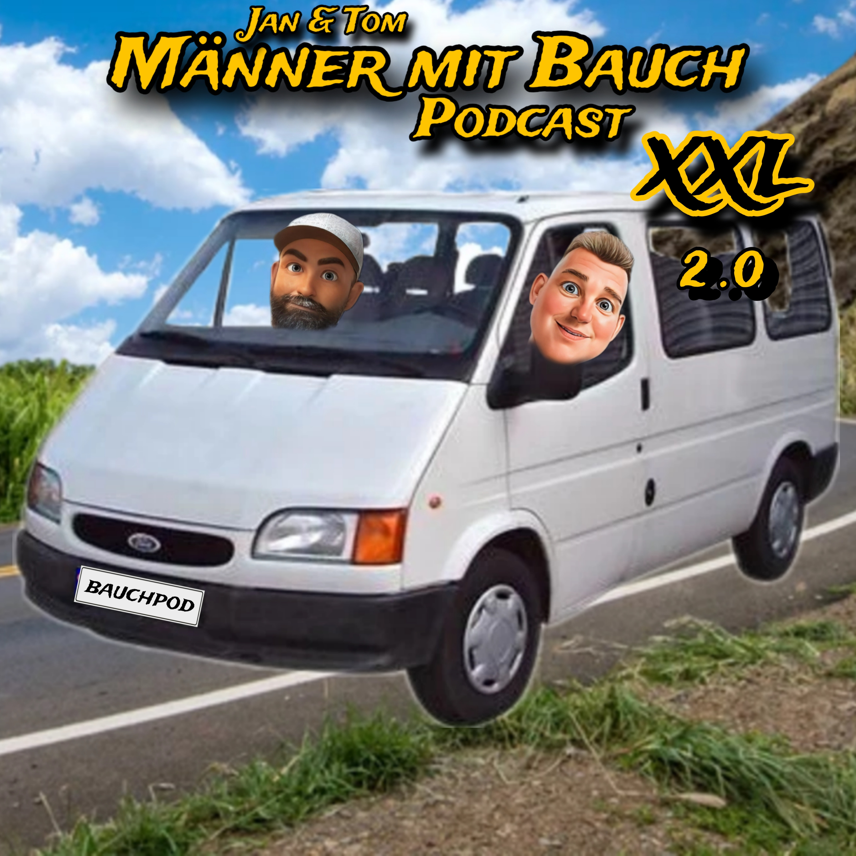 Männer mit Bauch