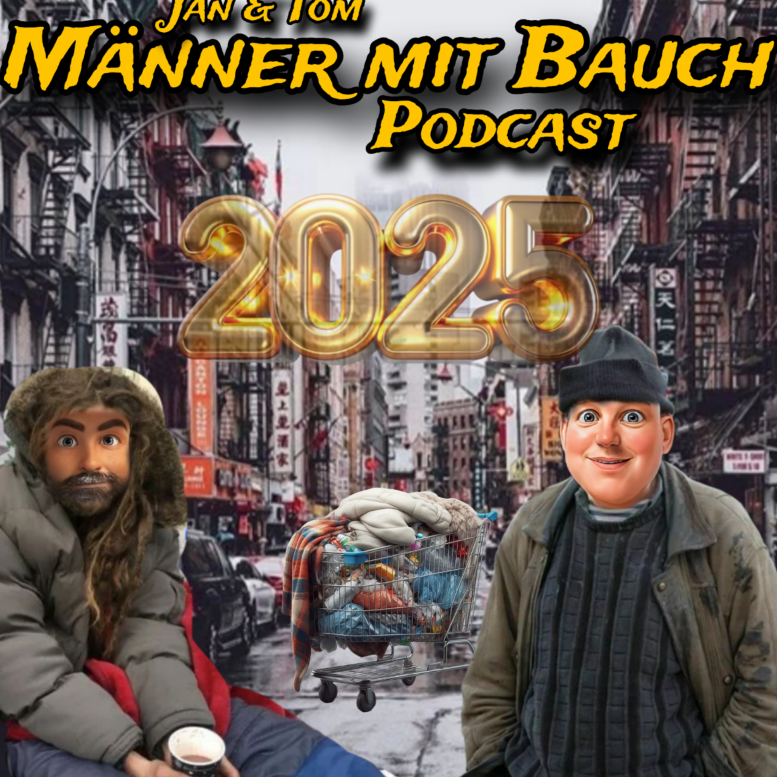 Männer mit Bauch