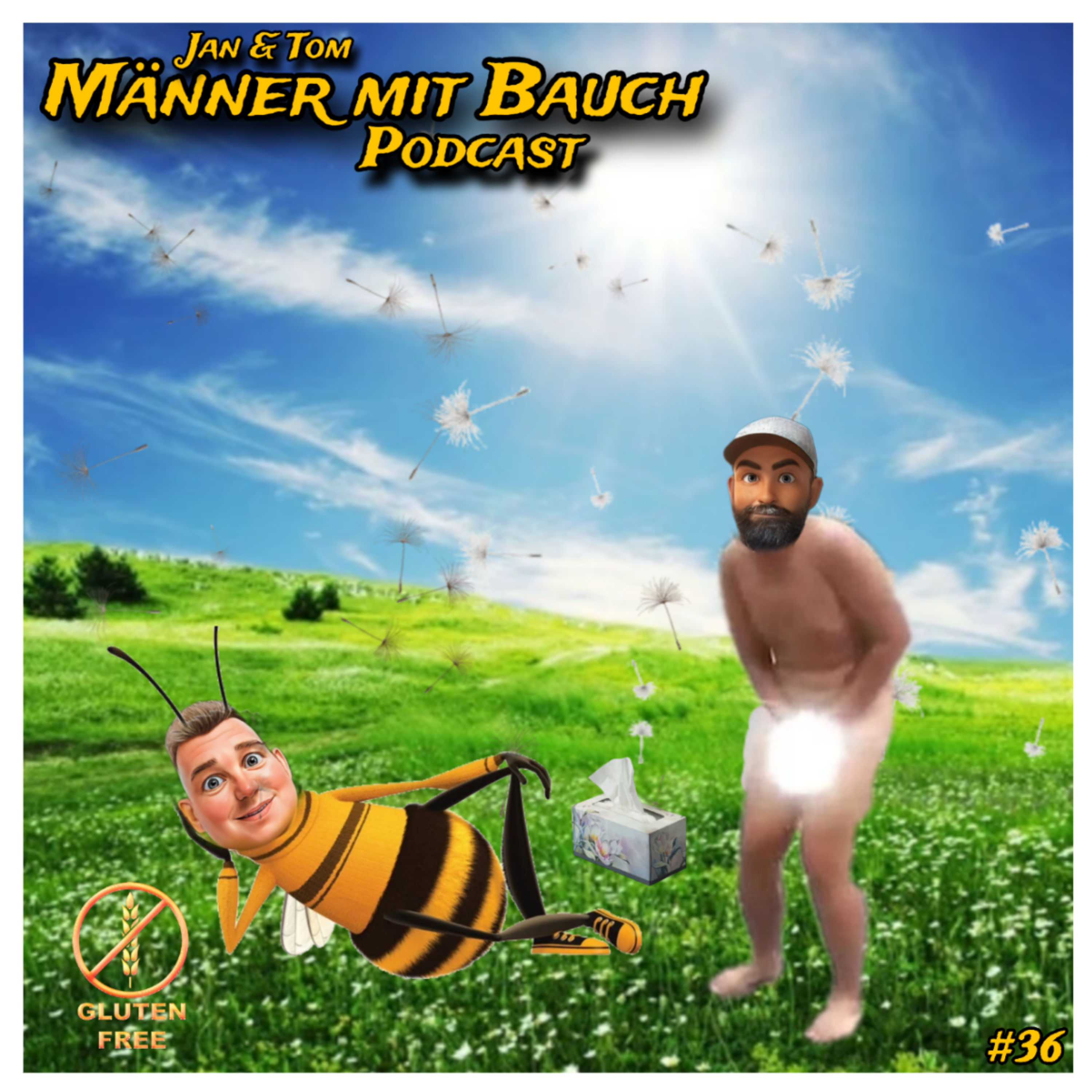 Männer mit Bauch
