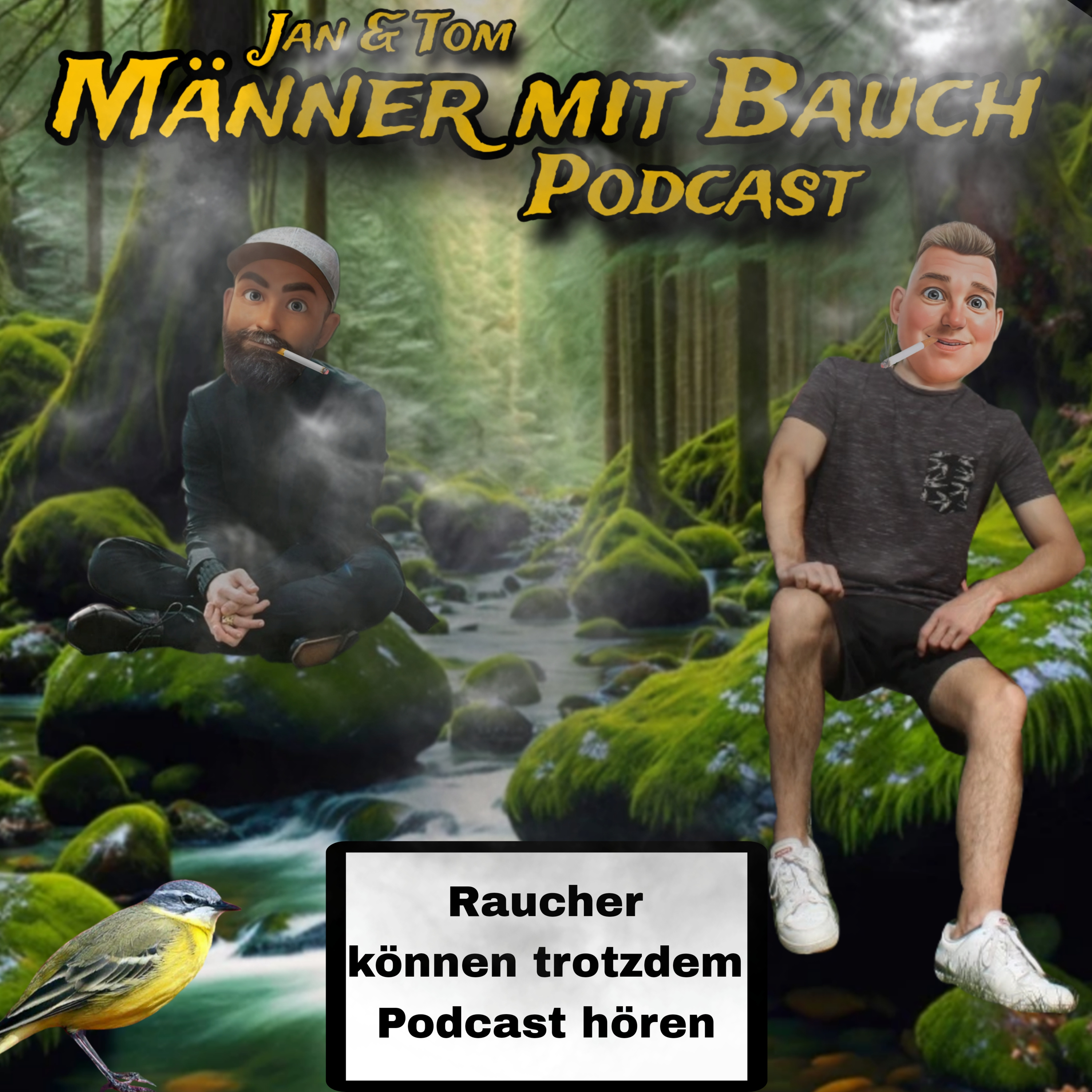 Männer mit Bauch