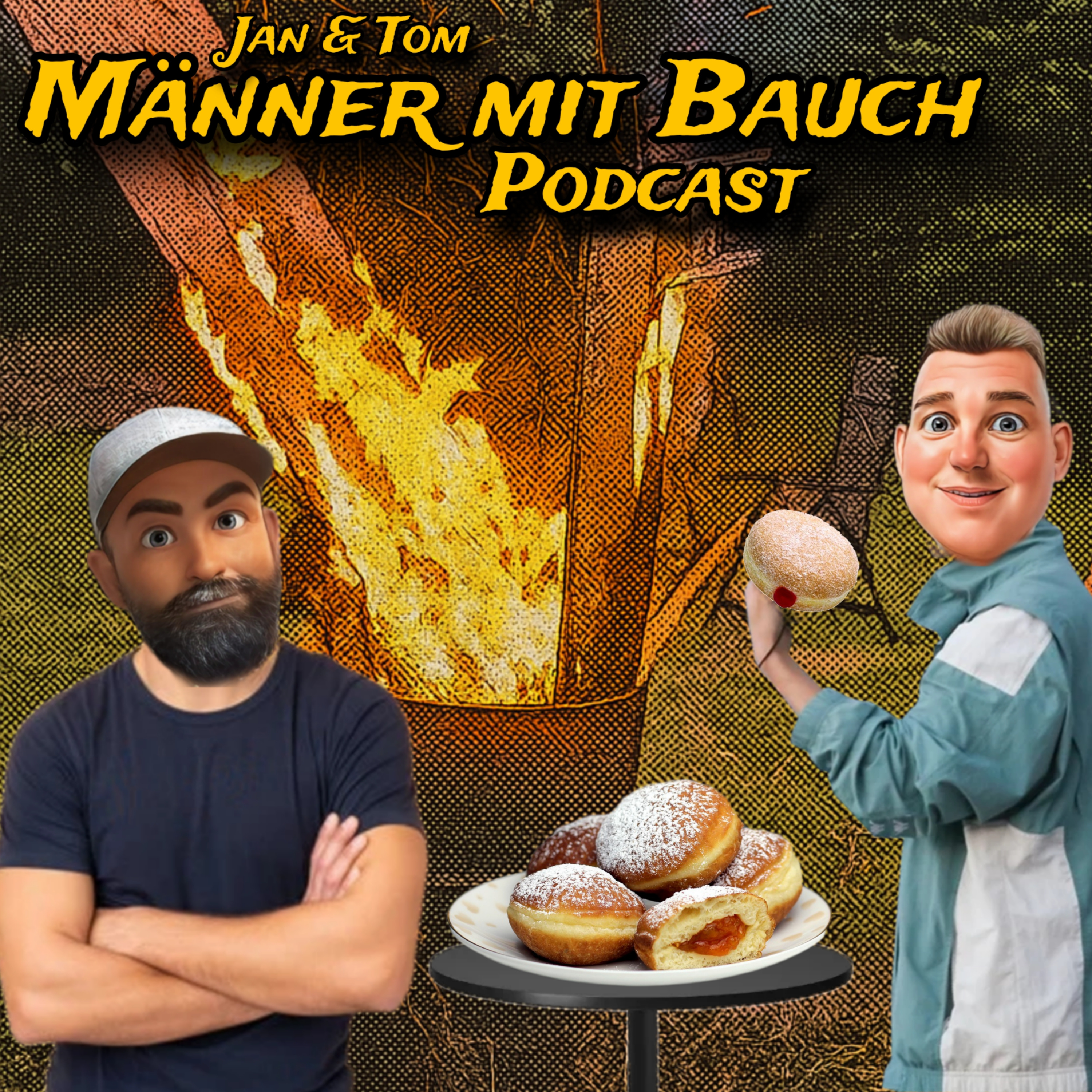 Männer mit Bauch