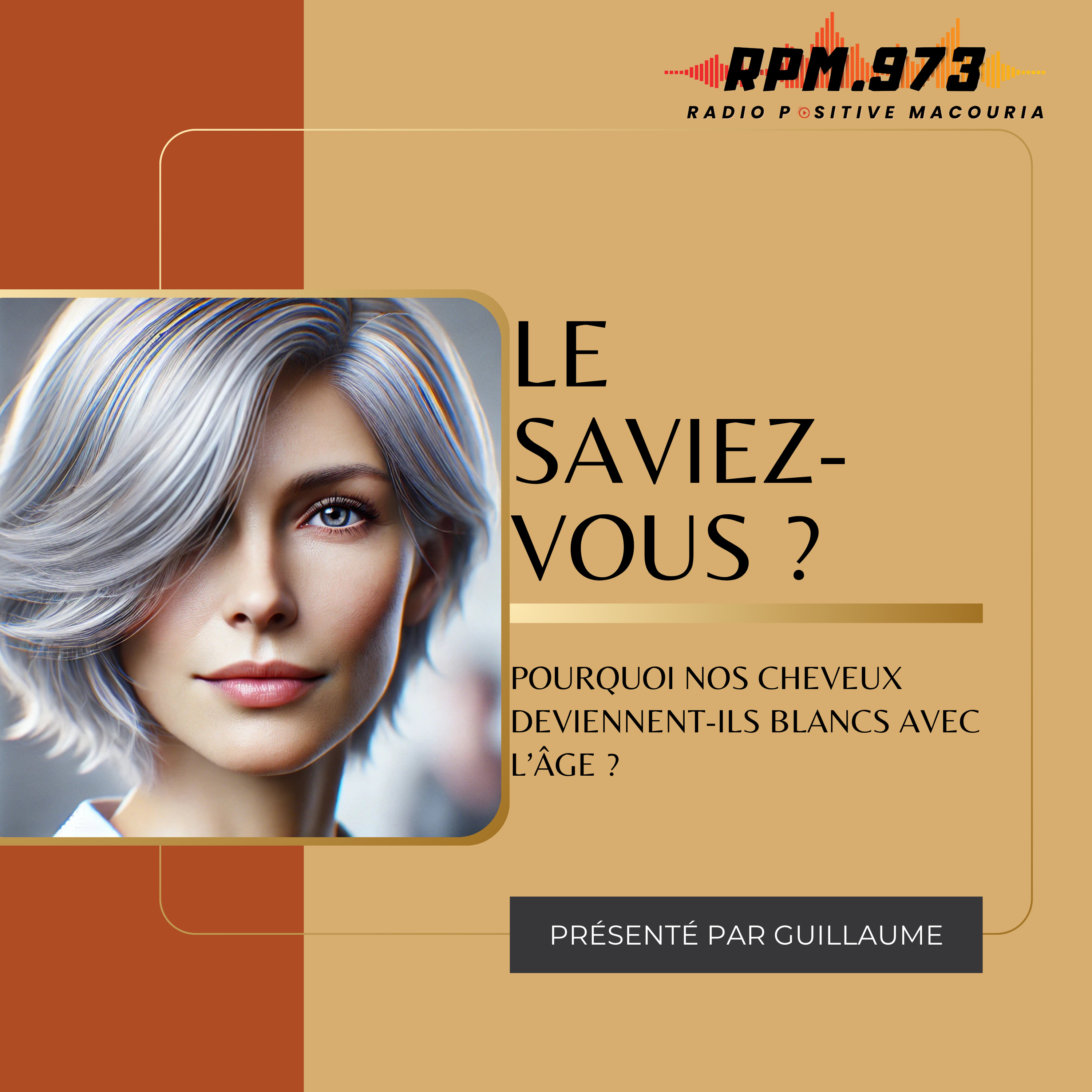 Pourquoi nos cheveux deviennent-ils blancs avec l’âge ?