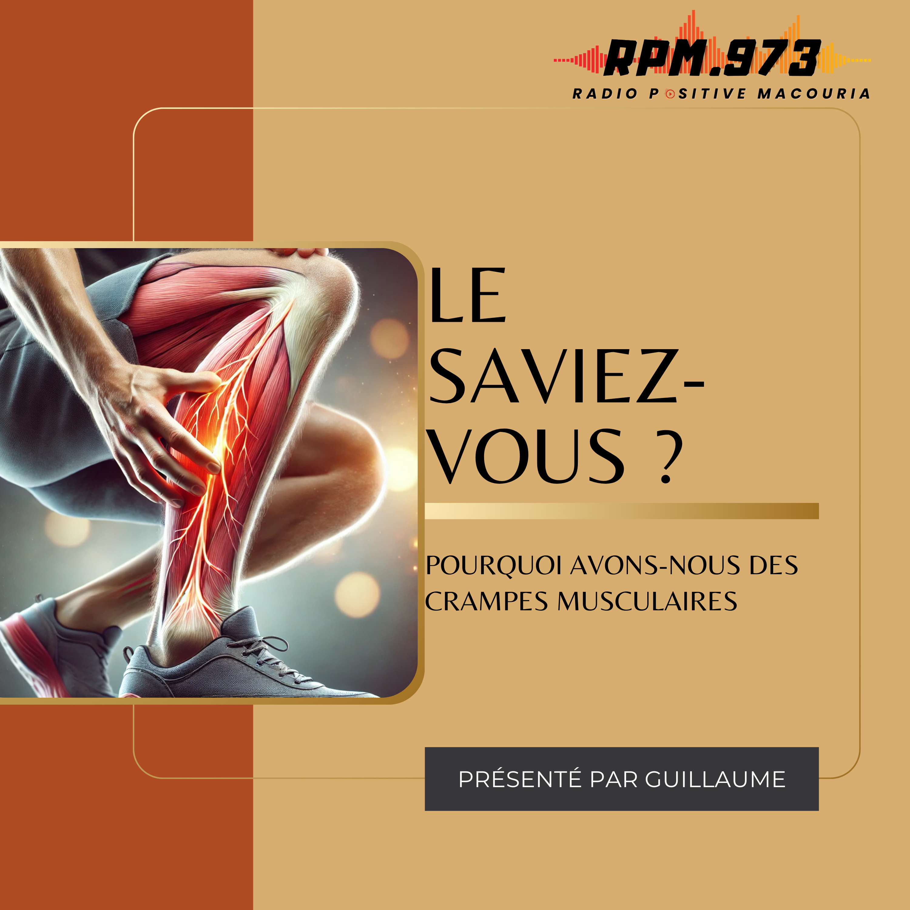 Pourquoi avons-nous des crampes musculaires