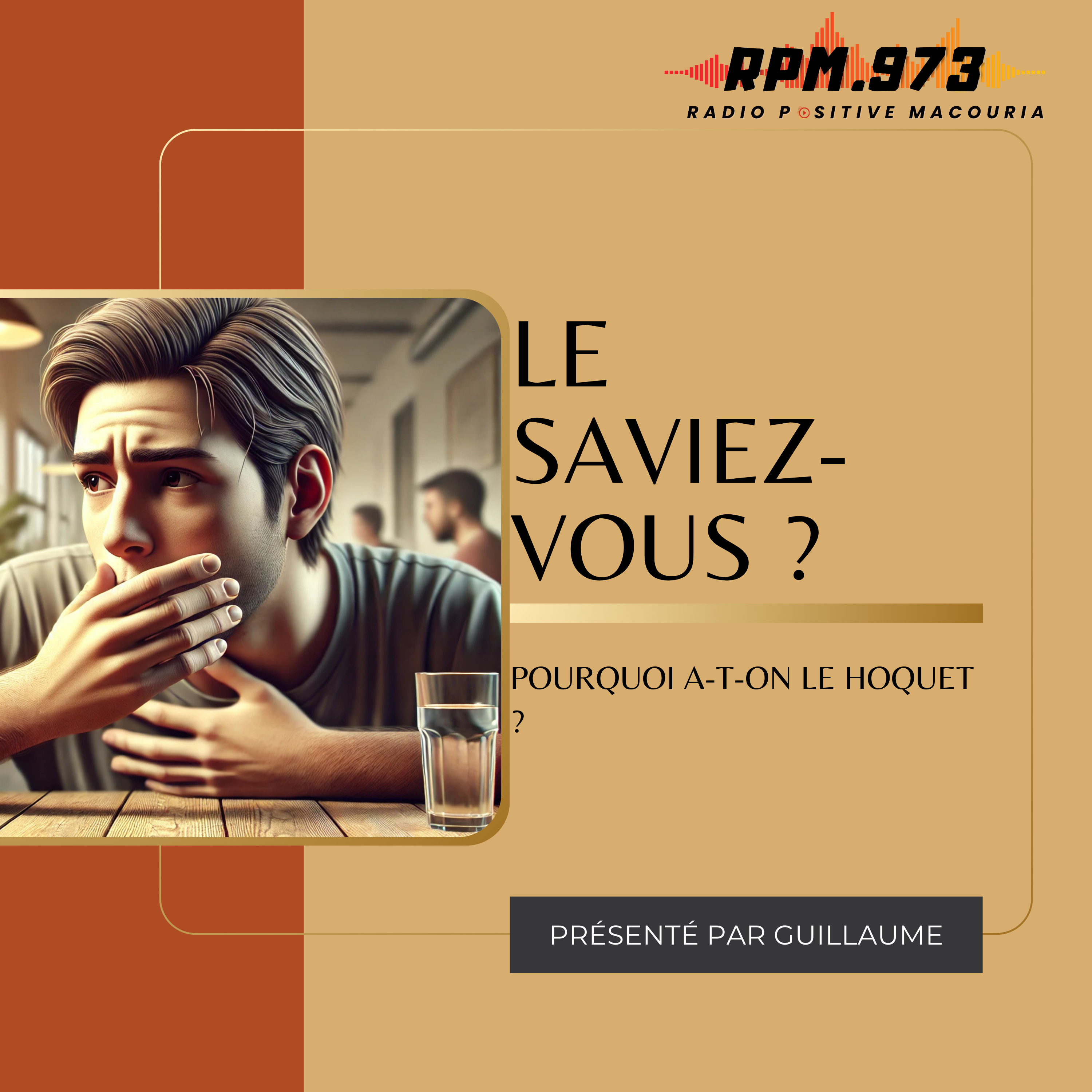 Pourquoi a-t-on le hoquet ?