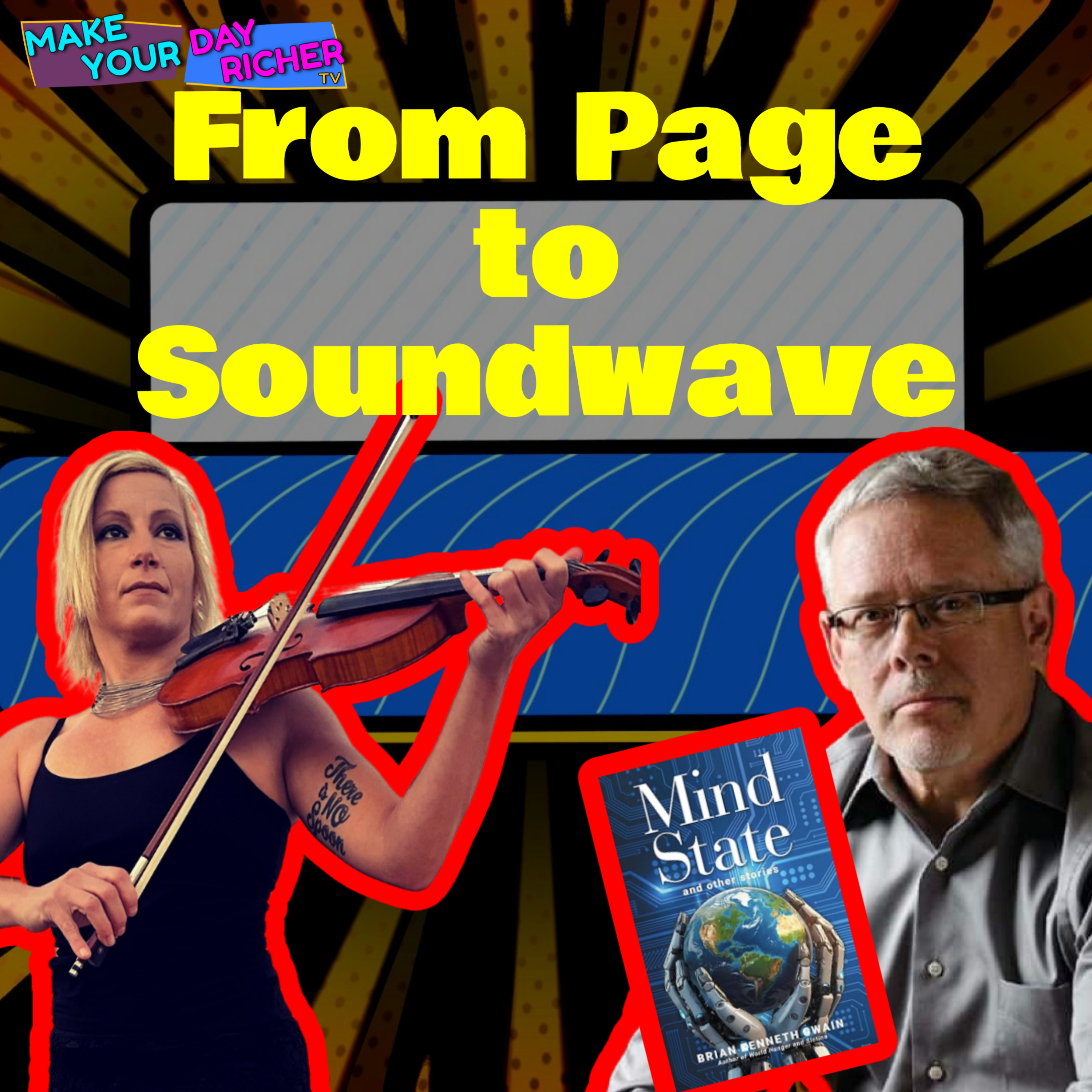 From Page to Soundwave: A Creative Dialogue with Brian Kenneth Swain and Dalila Mya  episode artwork