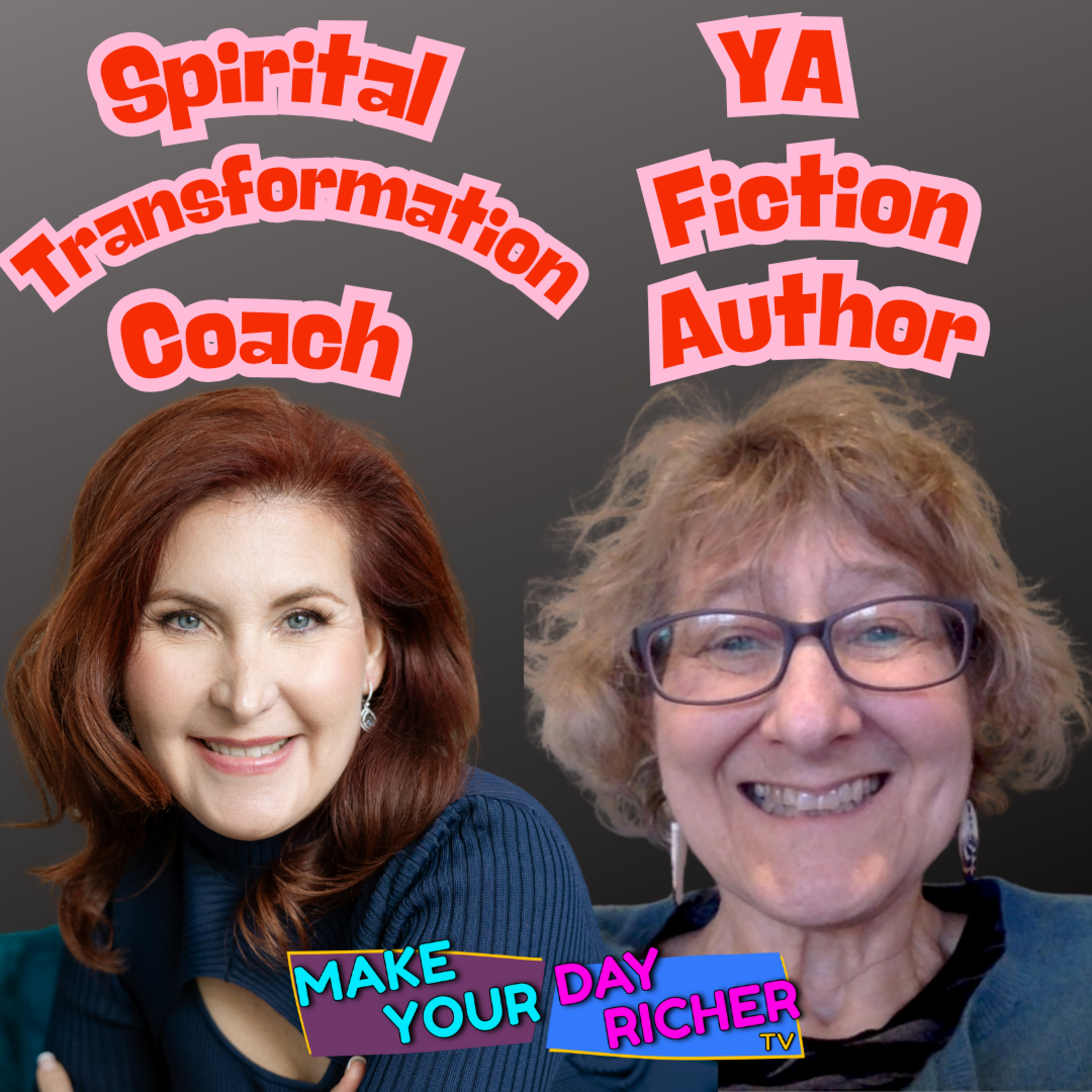 A YA Fiction Author and a Spiritual Transformation Coach On a Talk Show episode artwork
