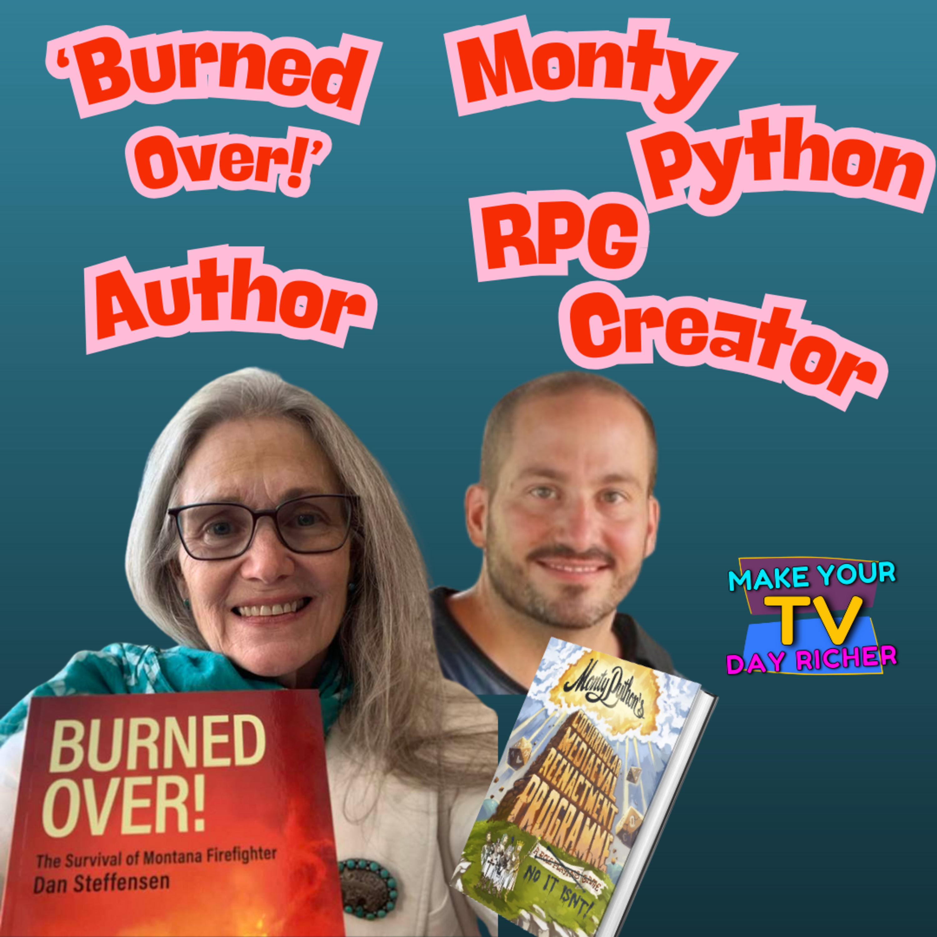 A Library of Congress Award-Winning Author & The Monty Python RPG Creator On A Talk Show episode artwork
