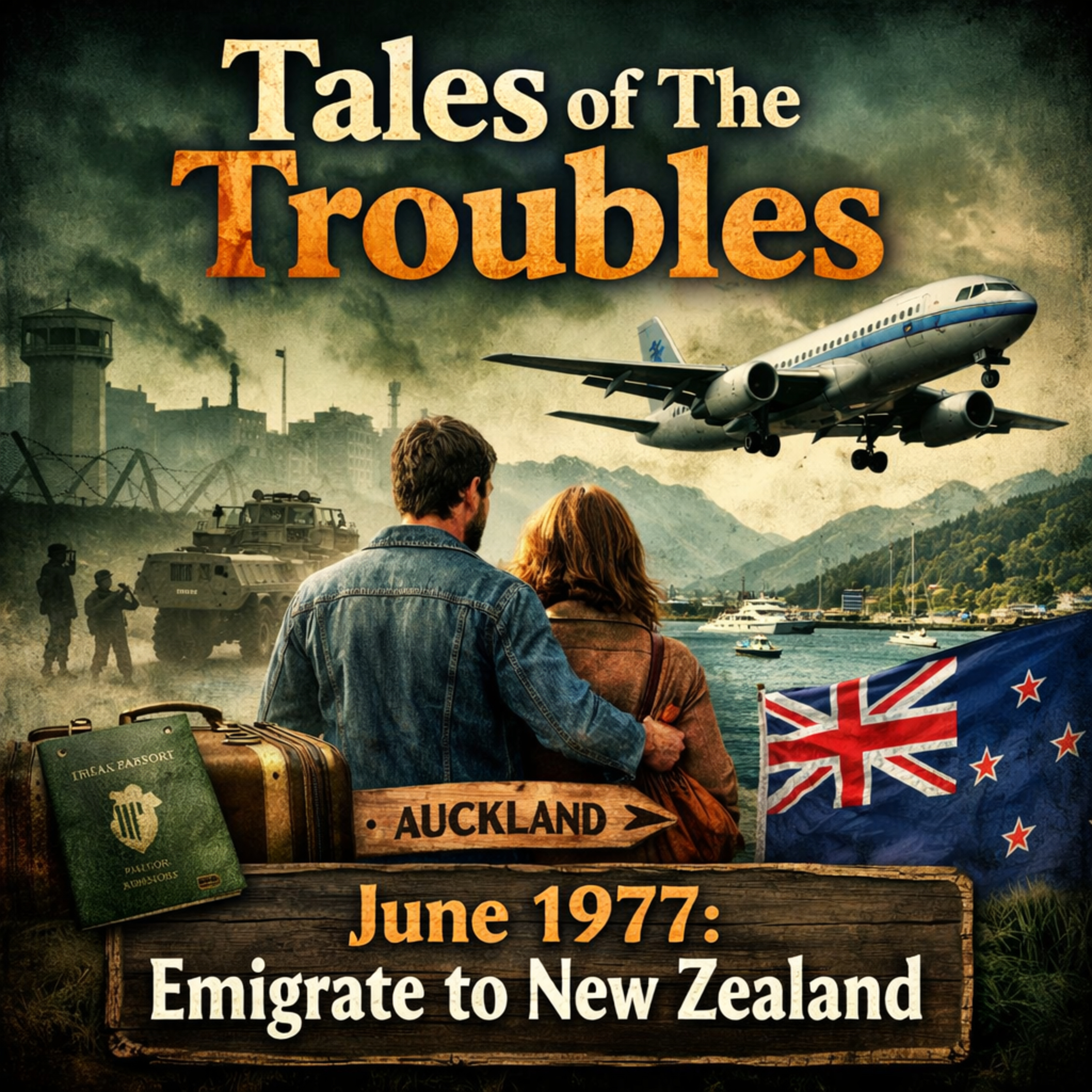 June 1977: Emigrate to New Zealand episode artwork