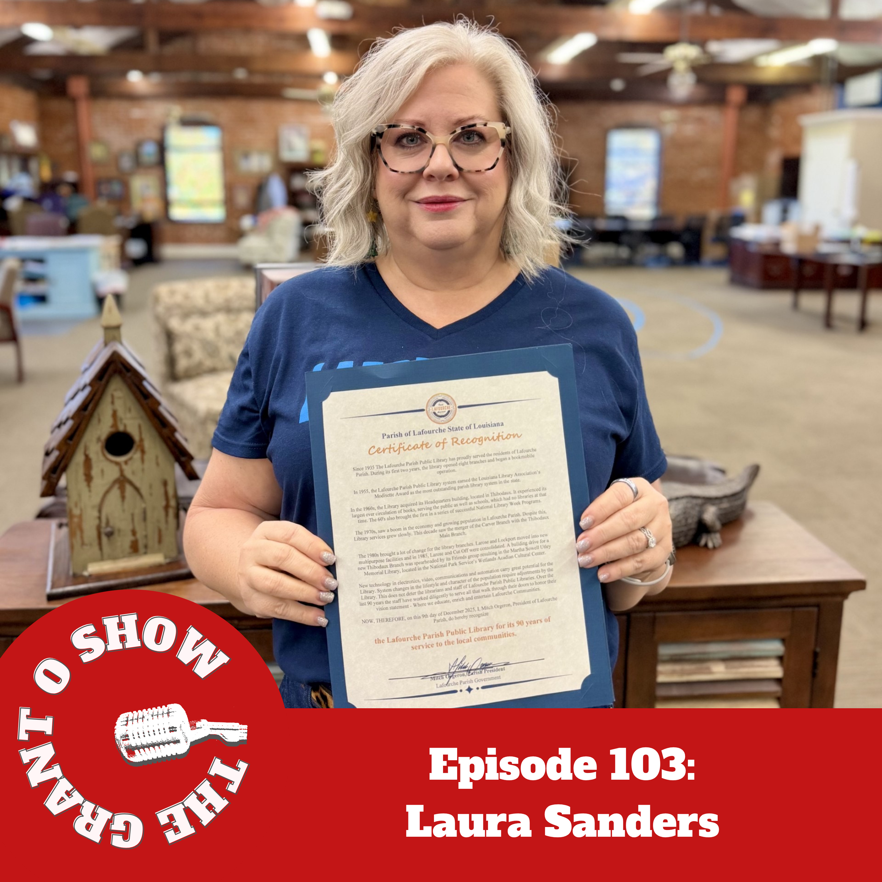 Episode 103- Laura Sanders episode artwork