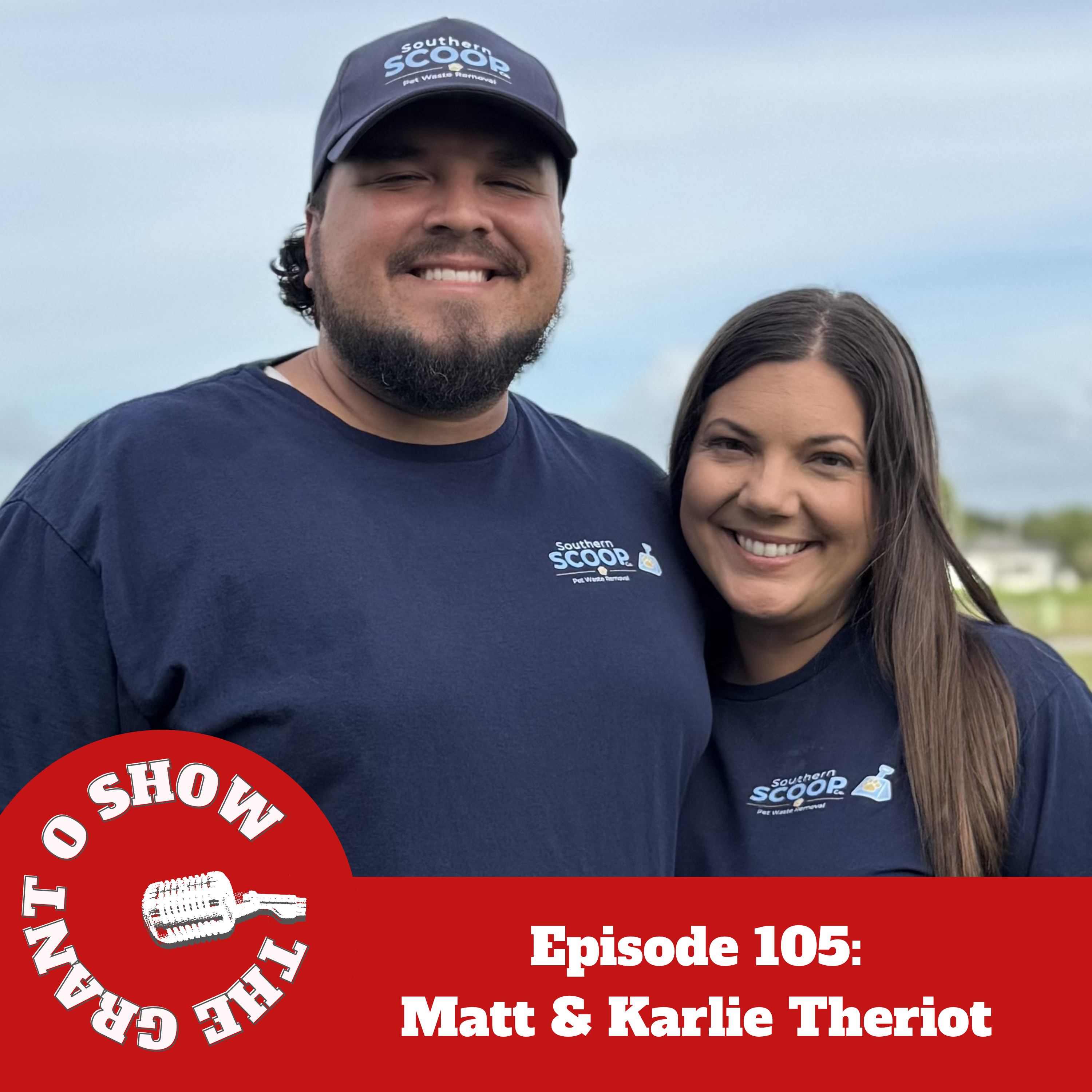 Episode 105- Matt & Karlie Theriot episode artwork