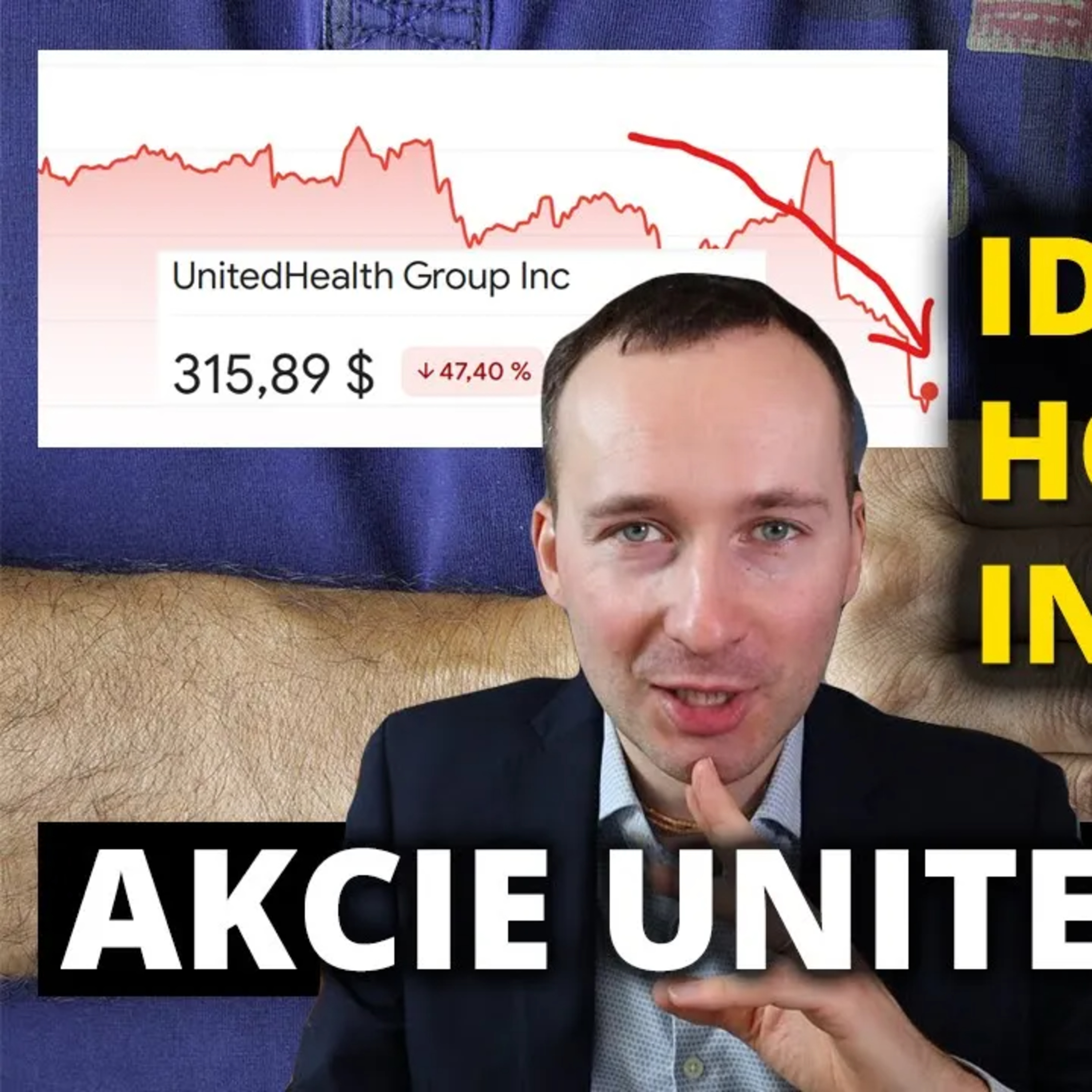 Akcie UnitedHealth (UNH): Investovat po 50% poklesu ceny?