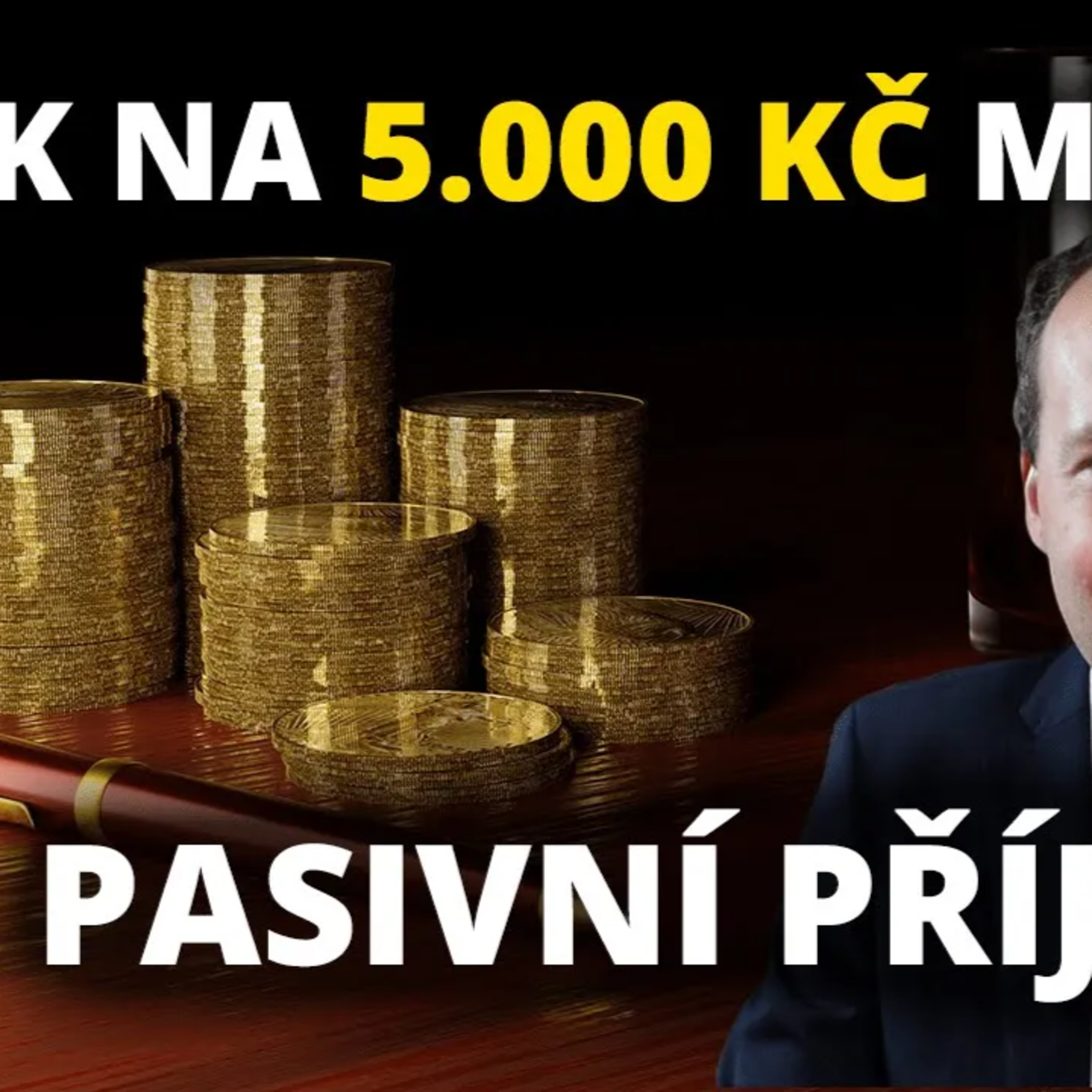 Pasivní příjem: Jak na 5.000 Kč měsíčně (akcie - dividendy)