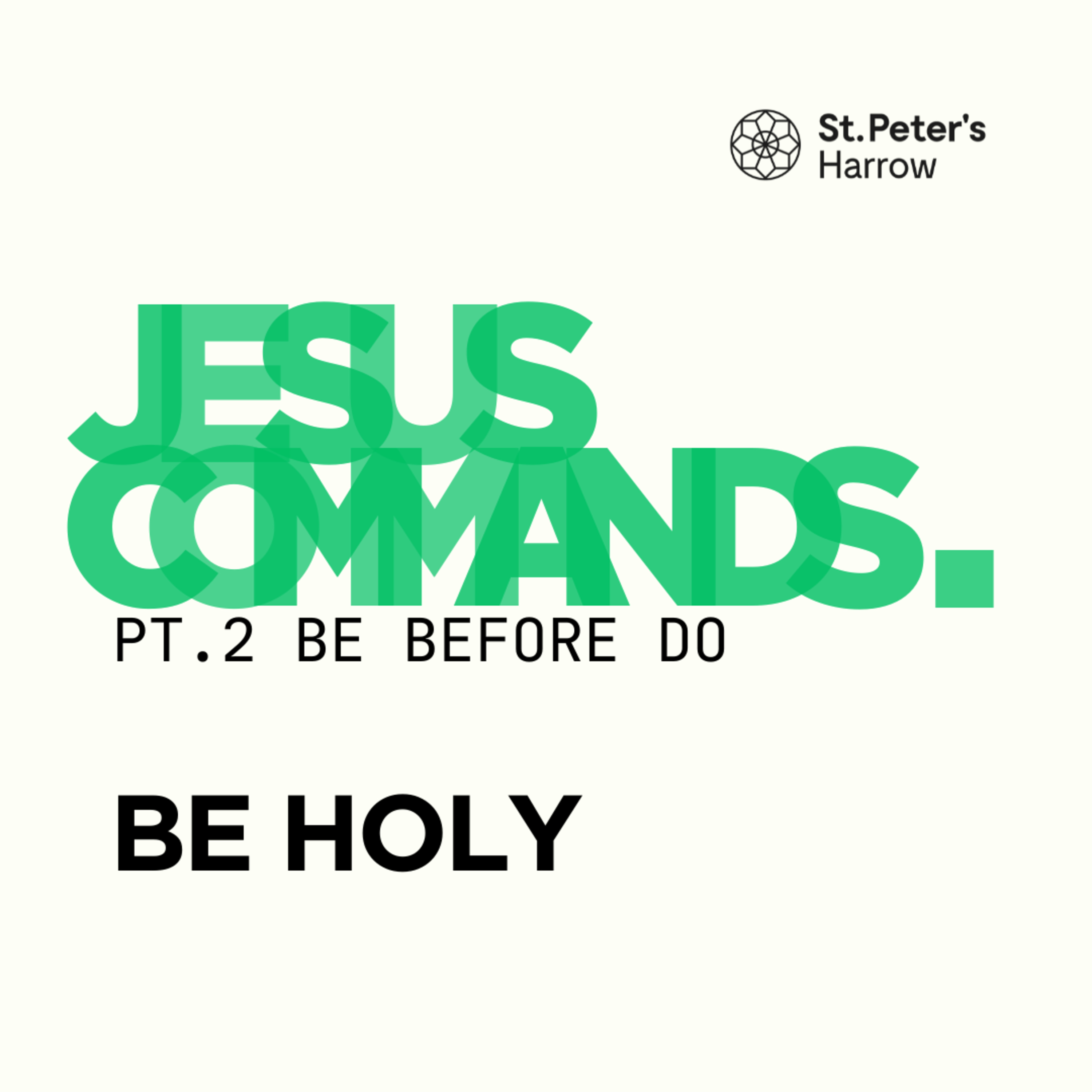 Be Holy - Jon Lindsay-Scott episode artwork