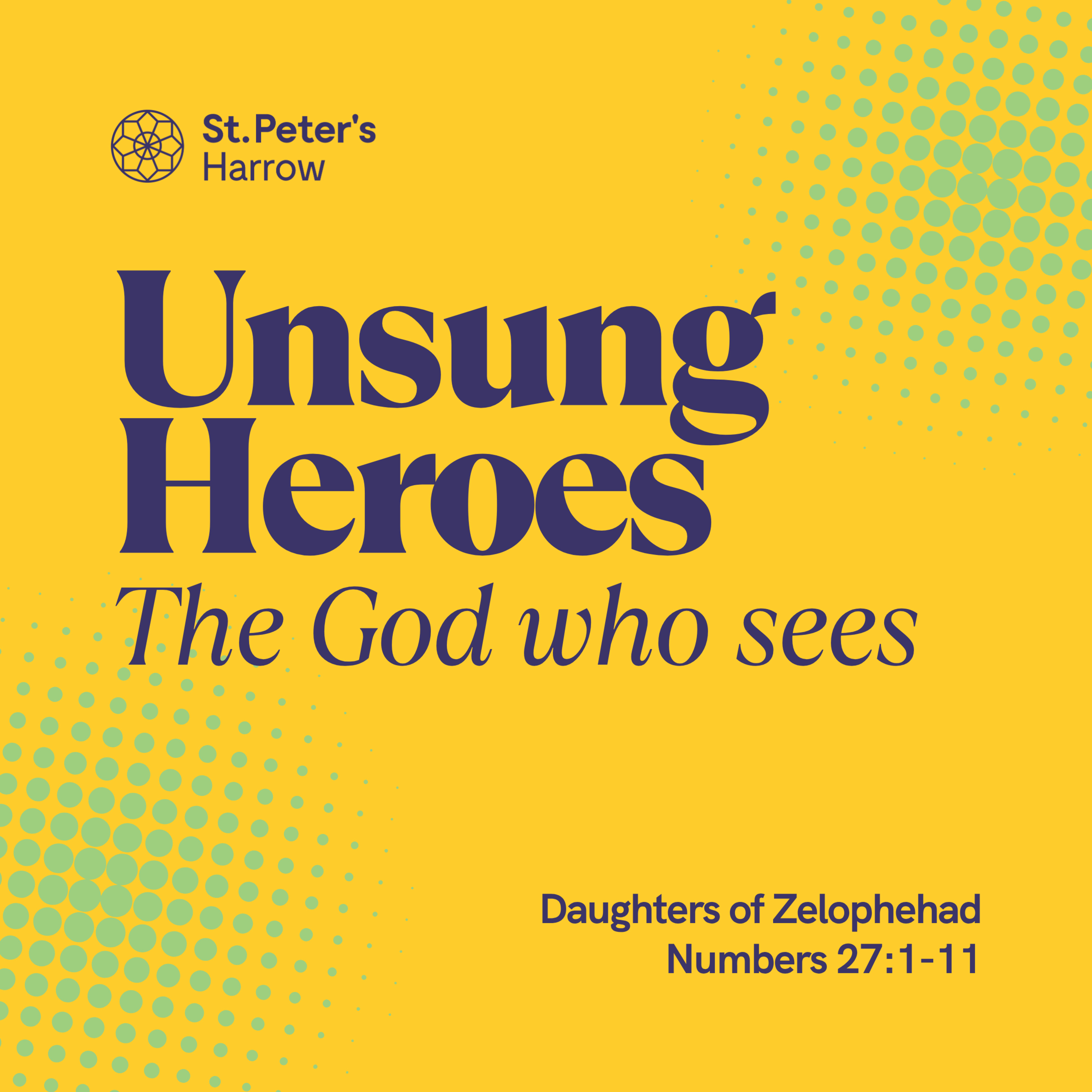 Unsung Heroes (Daughters Of Zelophehad) - Jackie Small episode artwork