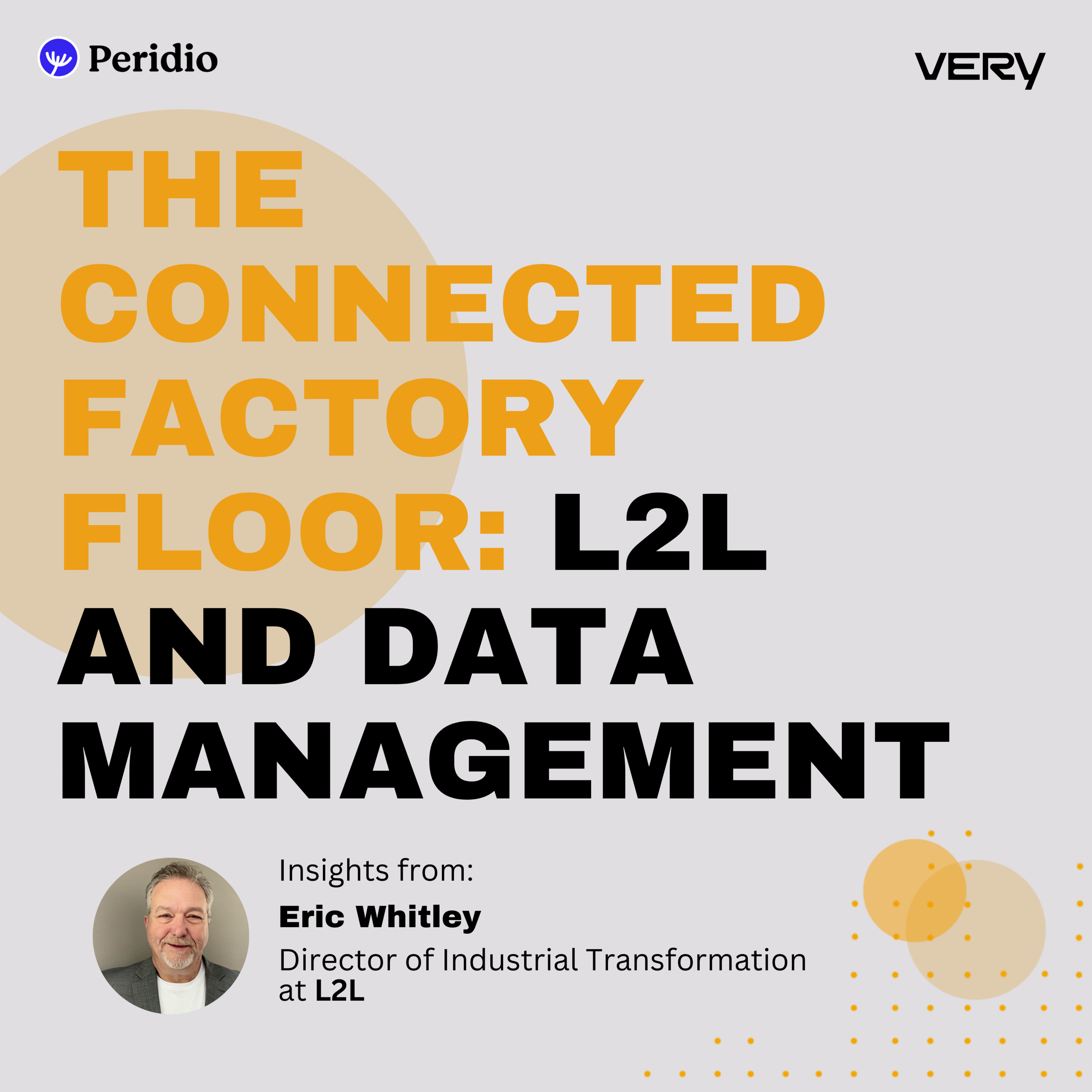 The Connected Factory Floor: L2L and Data Management