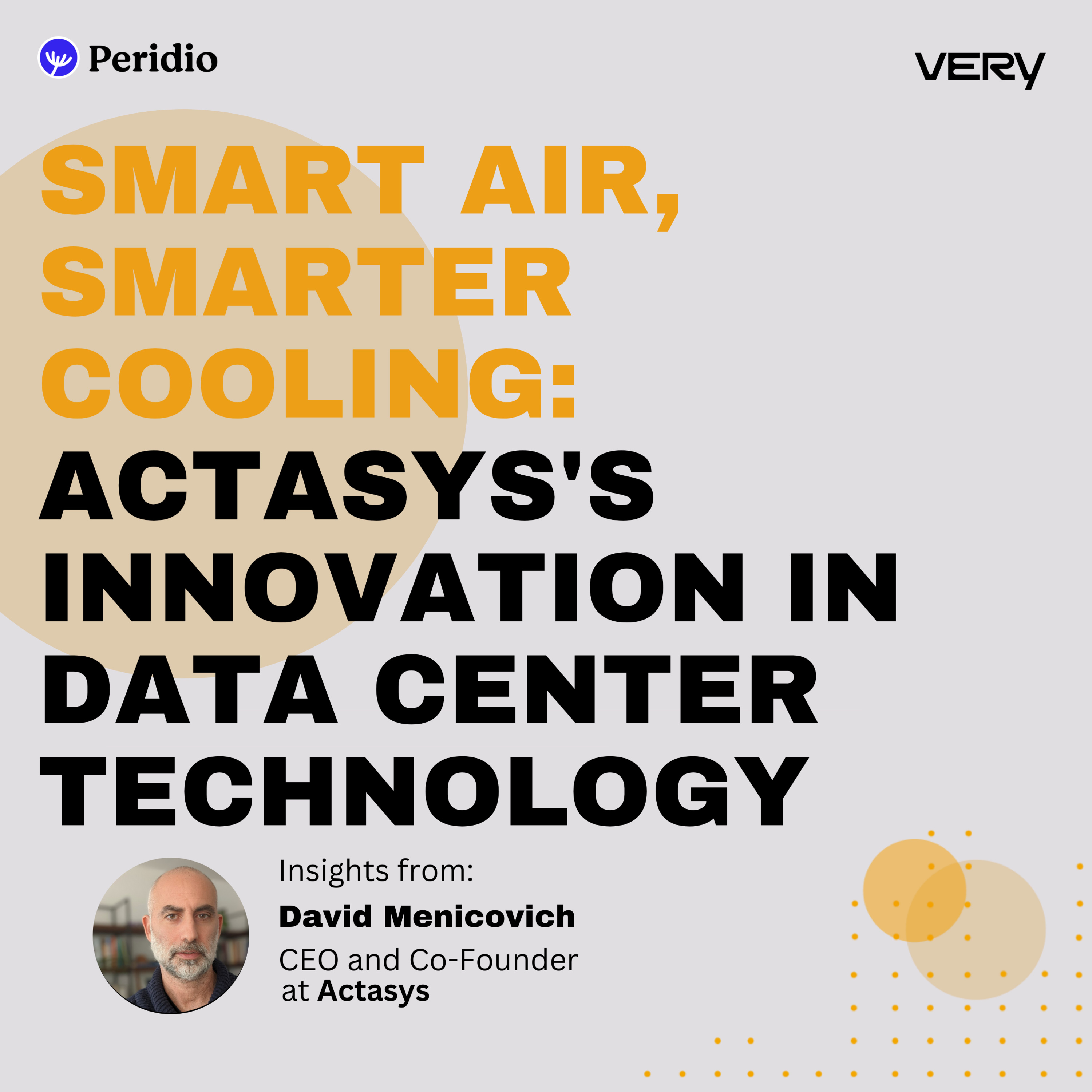 Smart Air, Smarter Cooling: Actasys's Innovation in Data Center Technology