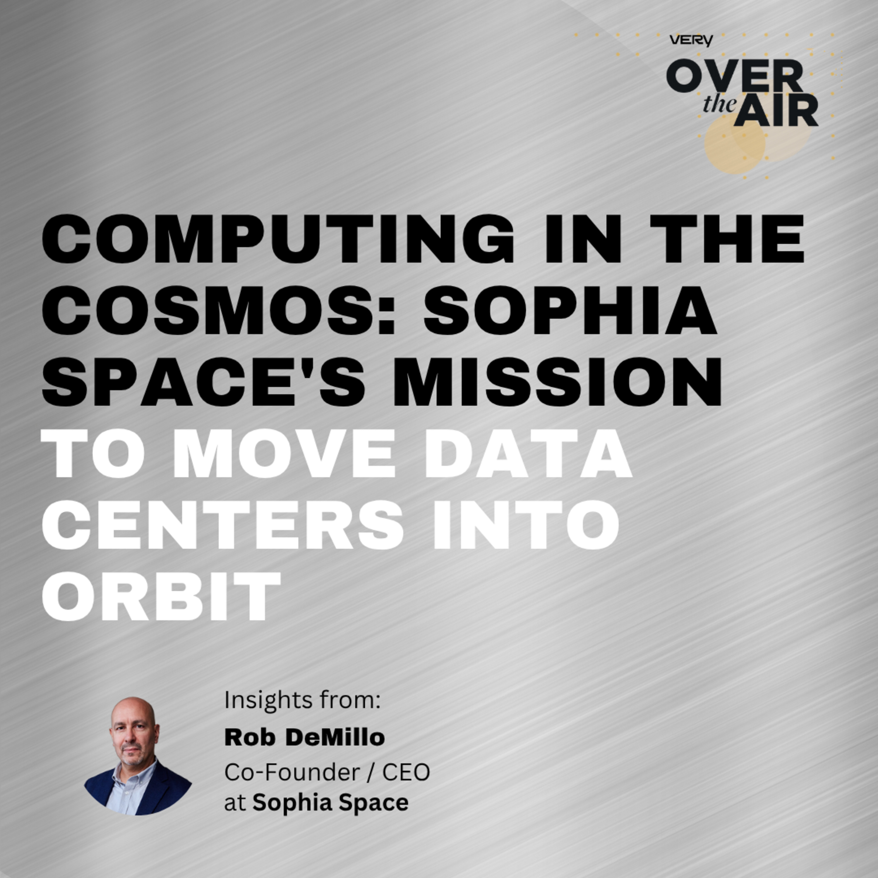 Computing in the Cosmos: Sophia Space's Mission to Move Data Centers Into Orbit