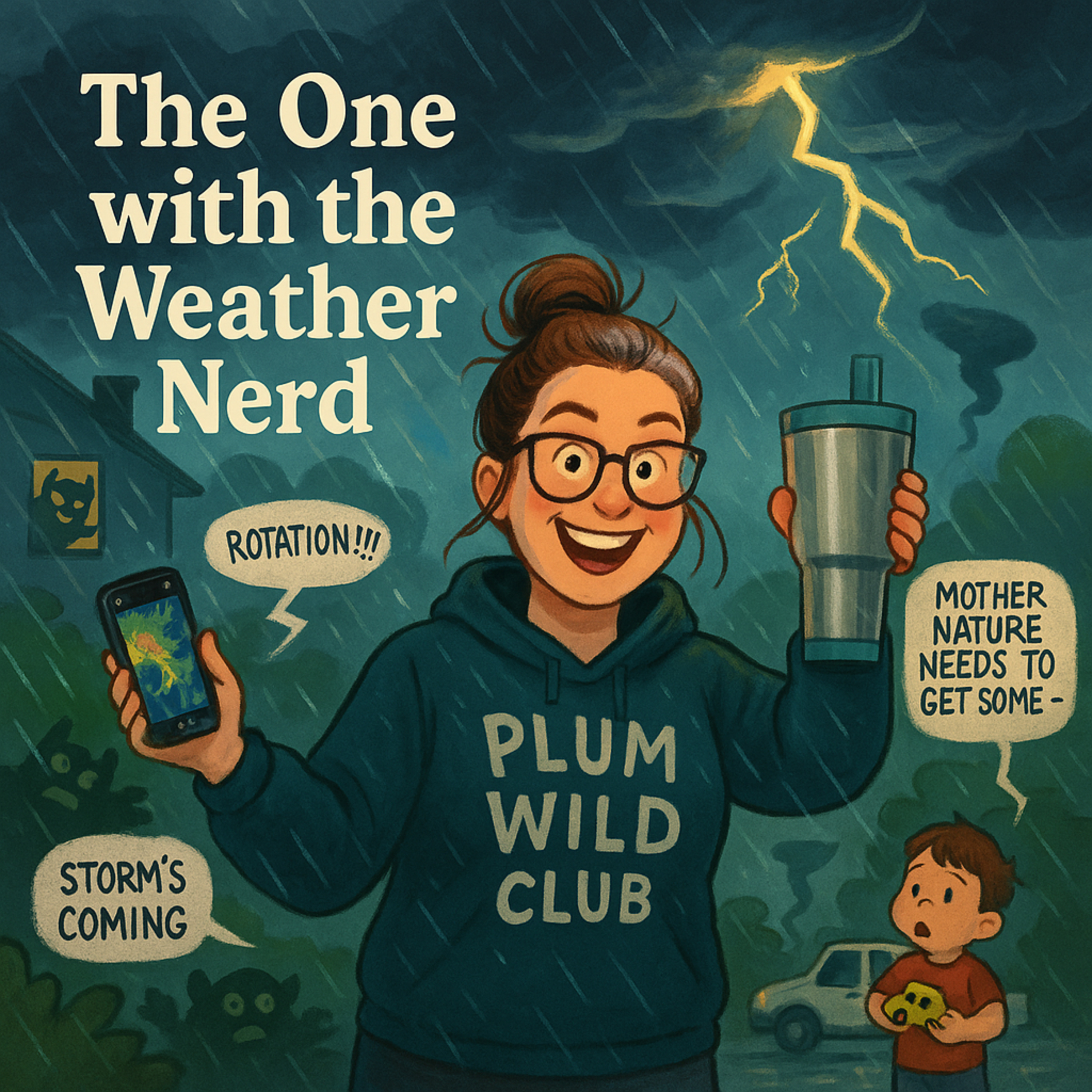 The One With The Weather Nerd (it's Plum Wild Y'all)