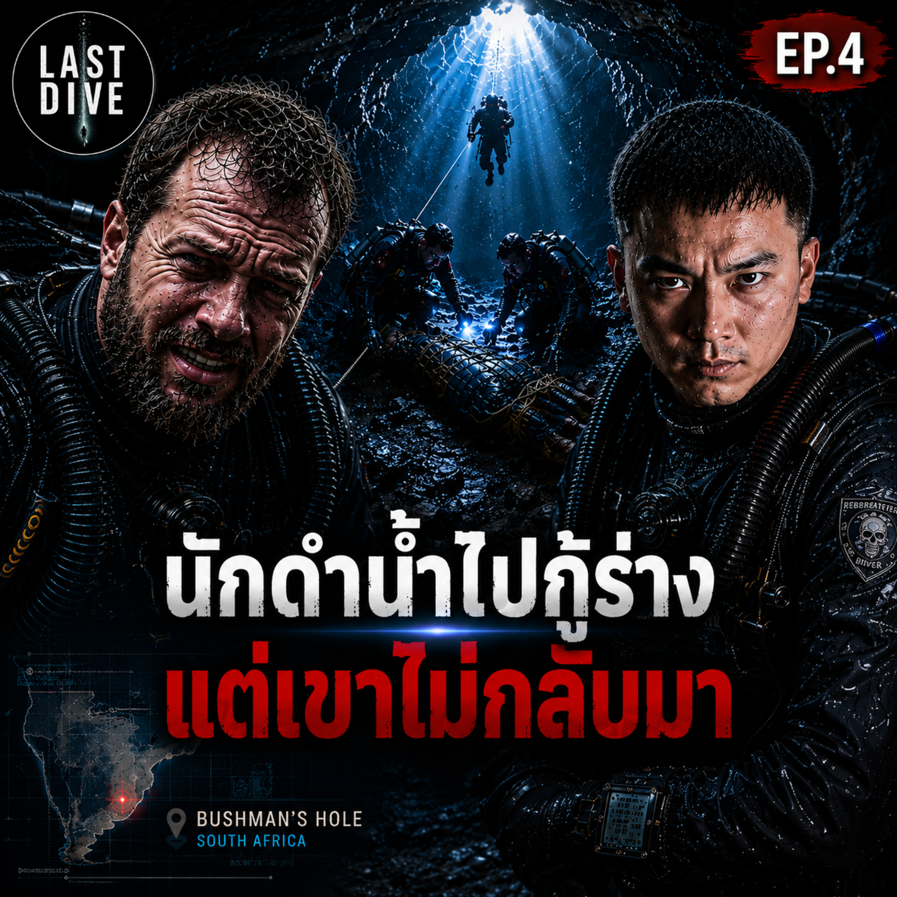 ภารกิจกู้ร่างนักดำน้ำที่หายไปสิบปี "โศกนาฏกรรม Bushman's Hole" | LAST DIVE EP.4
