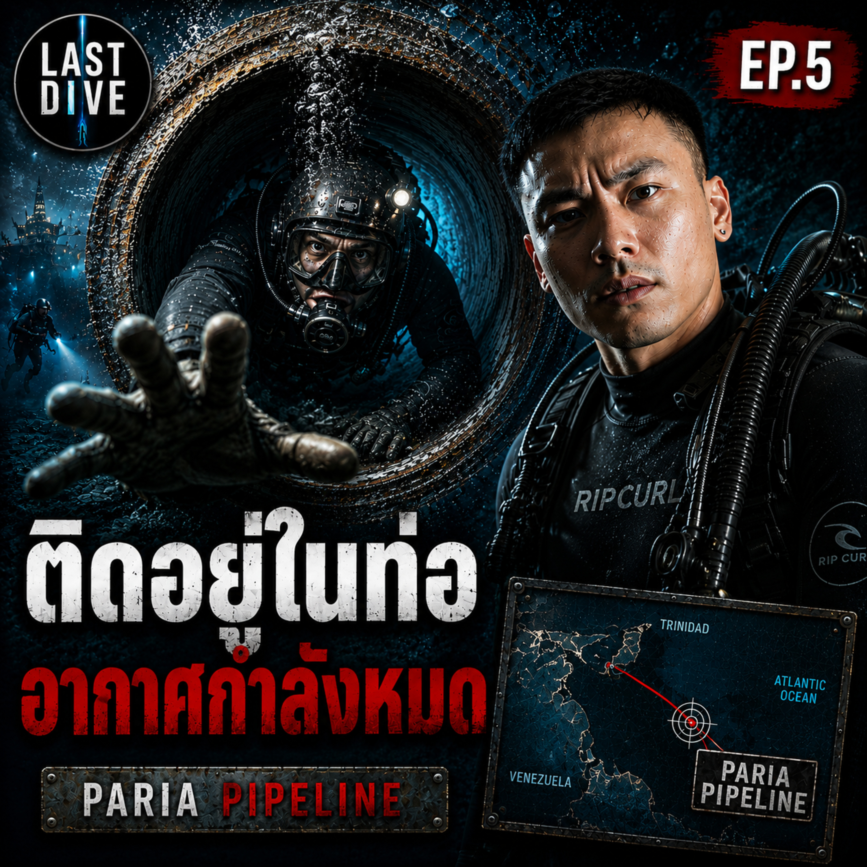 5 ชีวิตติดอยู่ในท่อใต้น้ำ...และไม่มีใครช่วยพวกเขาได้ | LAST DIVE EP.5
