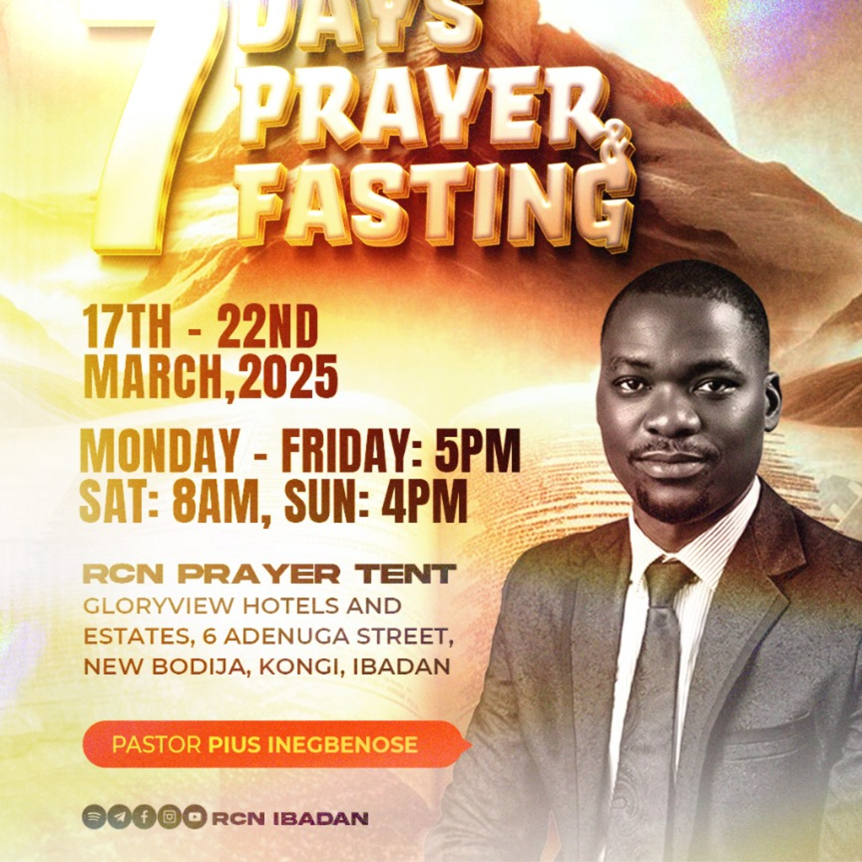 Increase my Faith || Pst Pius Inegbenose episode artwork
