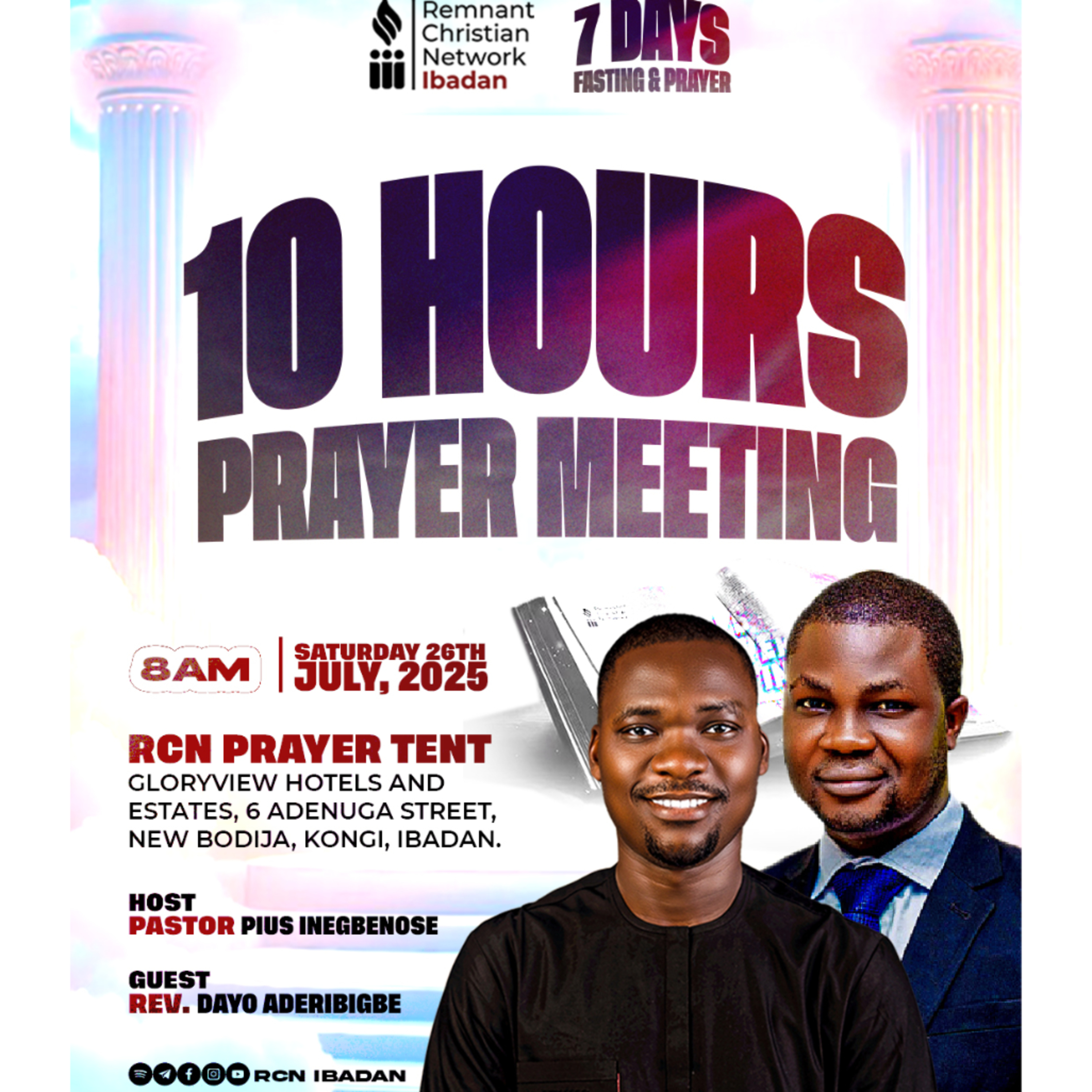 A Prayer of Recovery || Pst. Pius Inegbenose  episode artwork