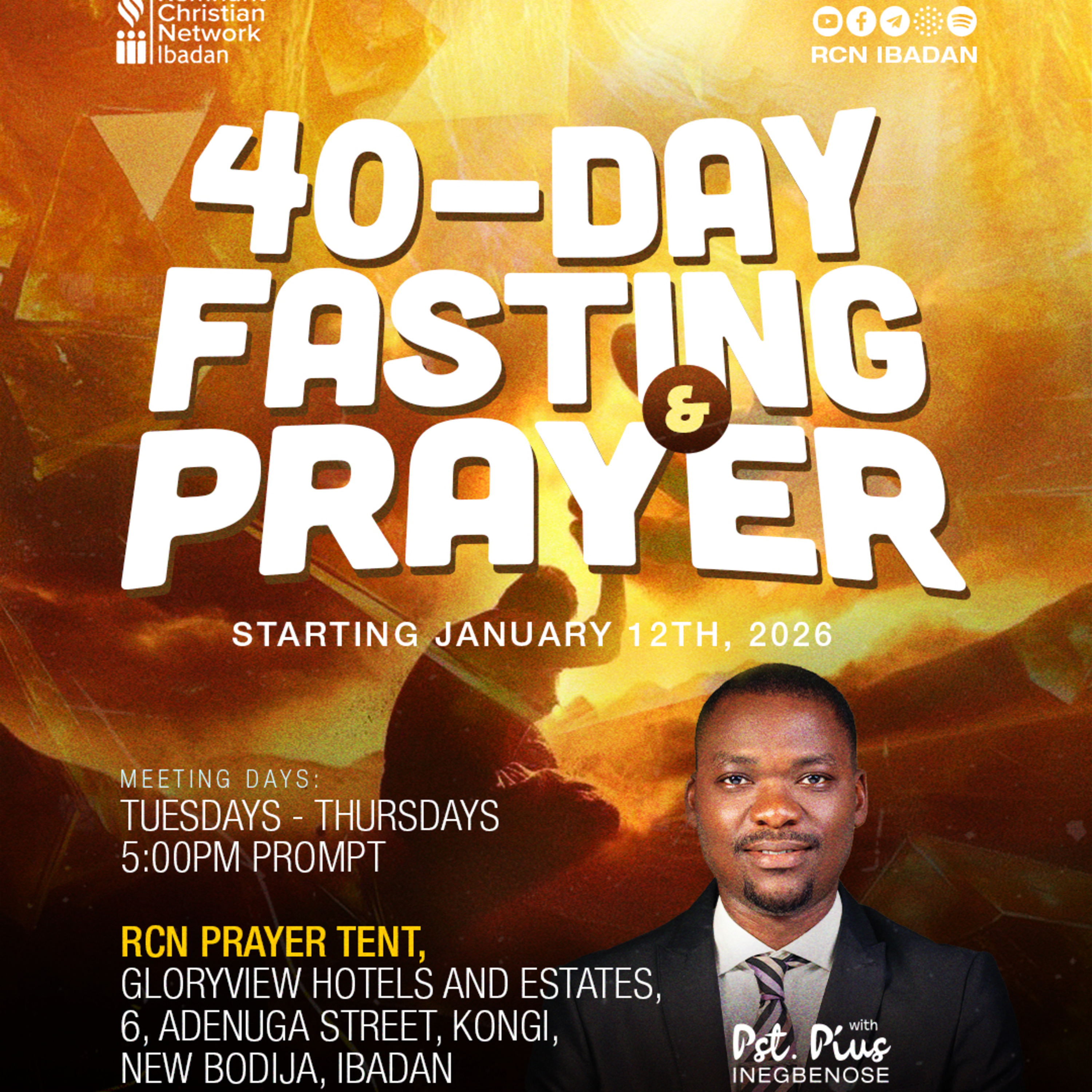 Migrations 11 - The Presence of God 3 || Pastor Pius Inegbenose episode artwork