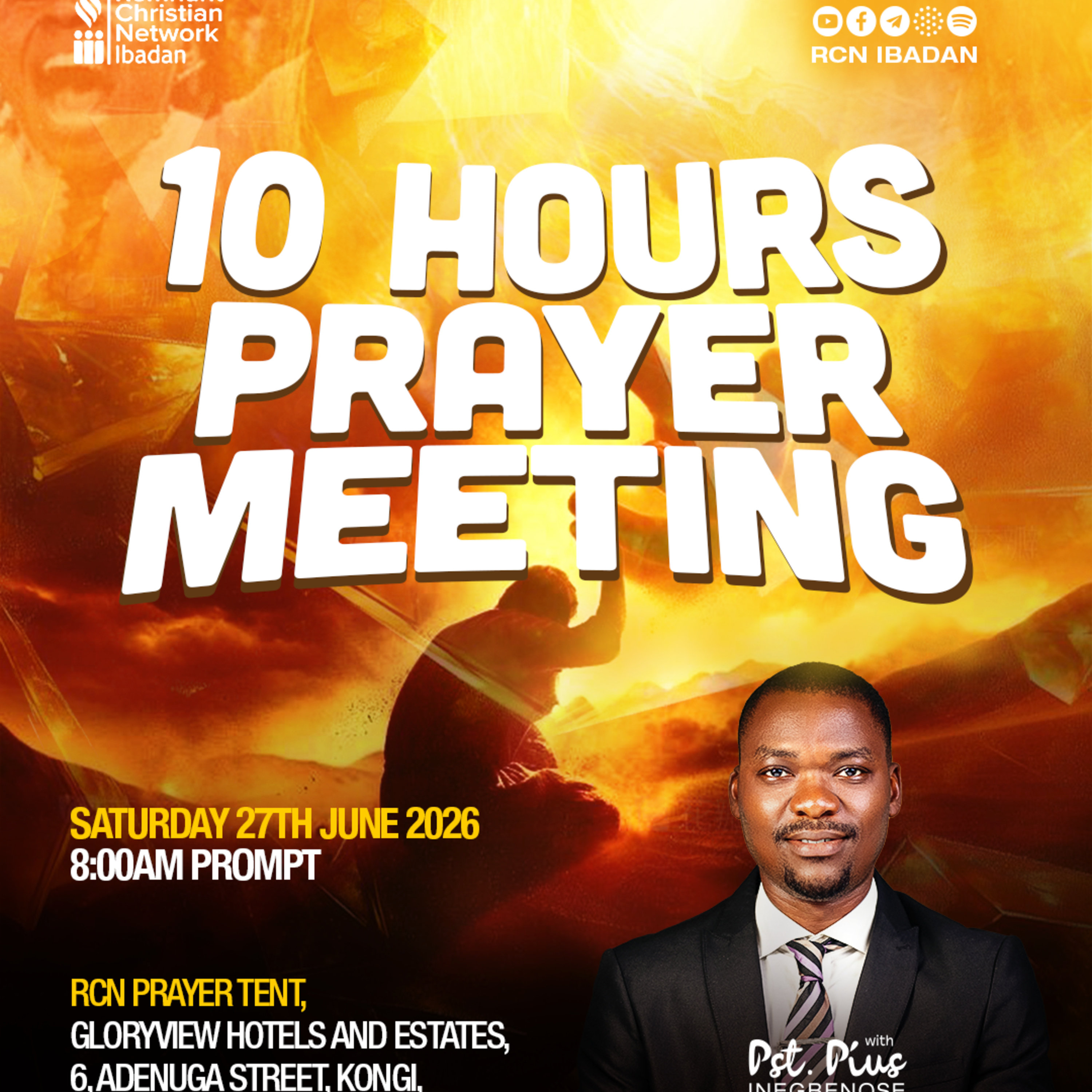 Prayer Session || Pastor Price-Paul Amunachugo episode artwork