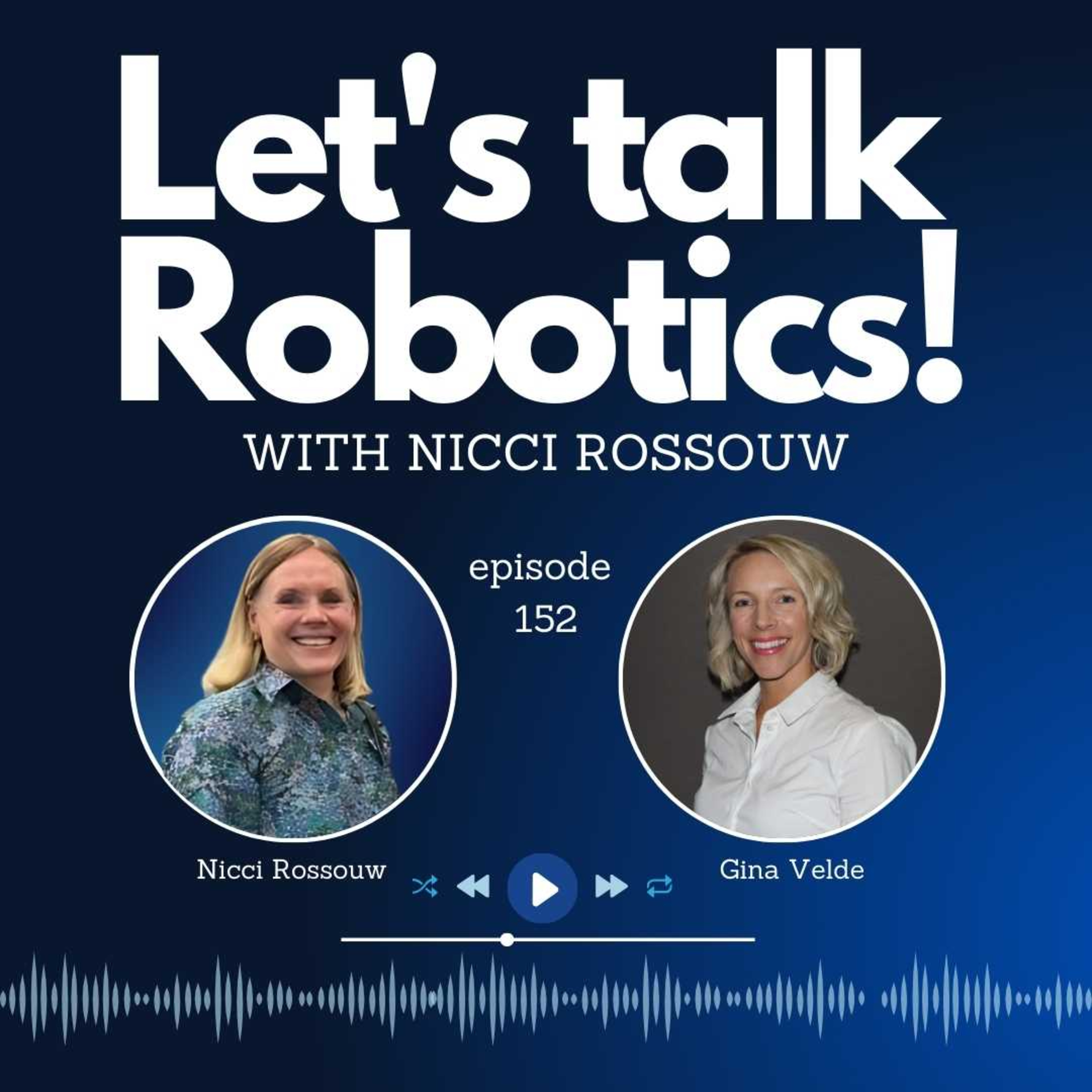 My guest today is Gina Velde! (Episode 152) episode artwork