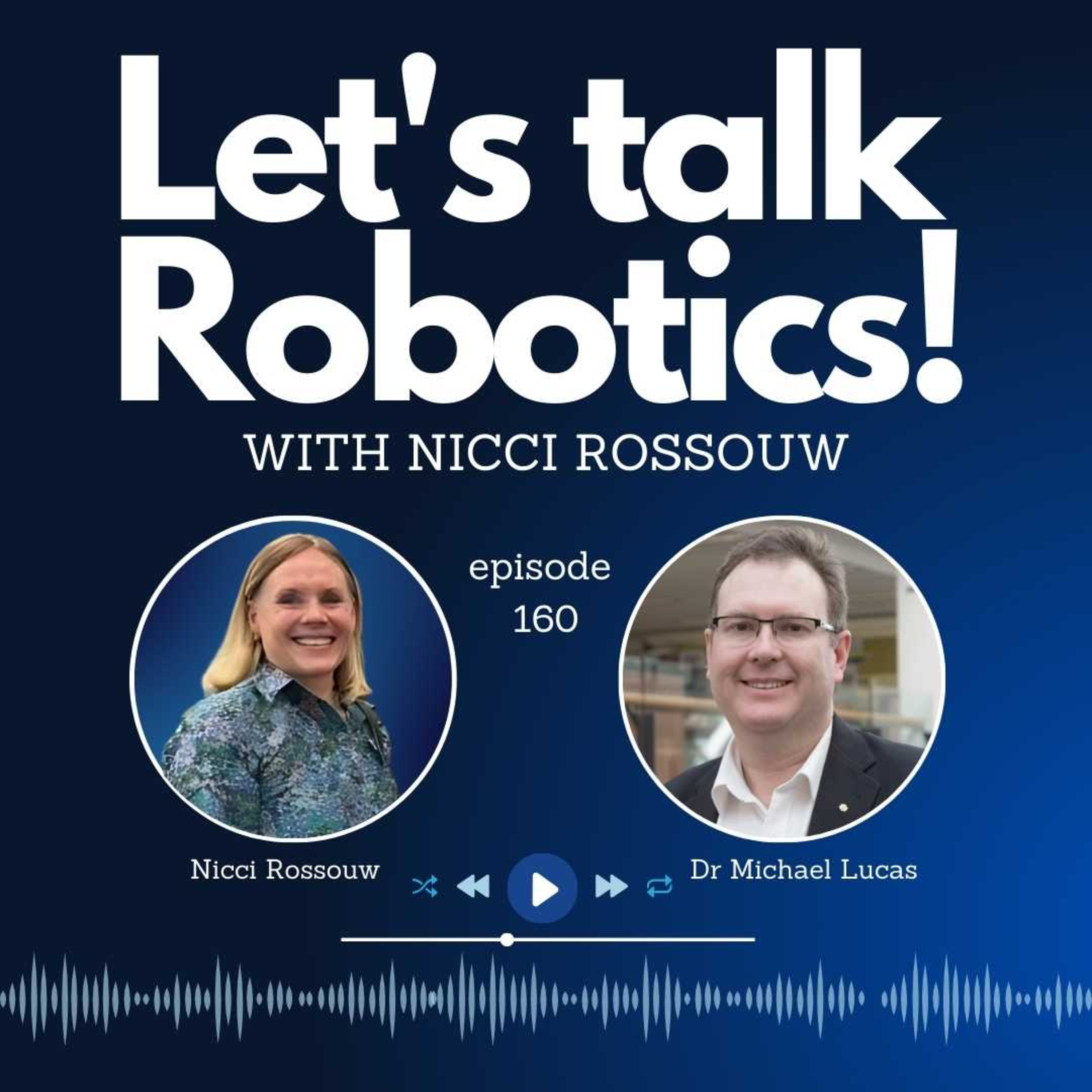 My guest today is Dr Michael Lucas! (Episode 160) episode artwork