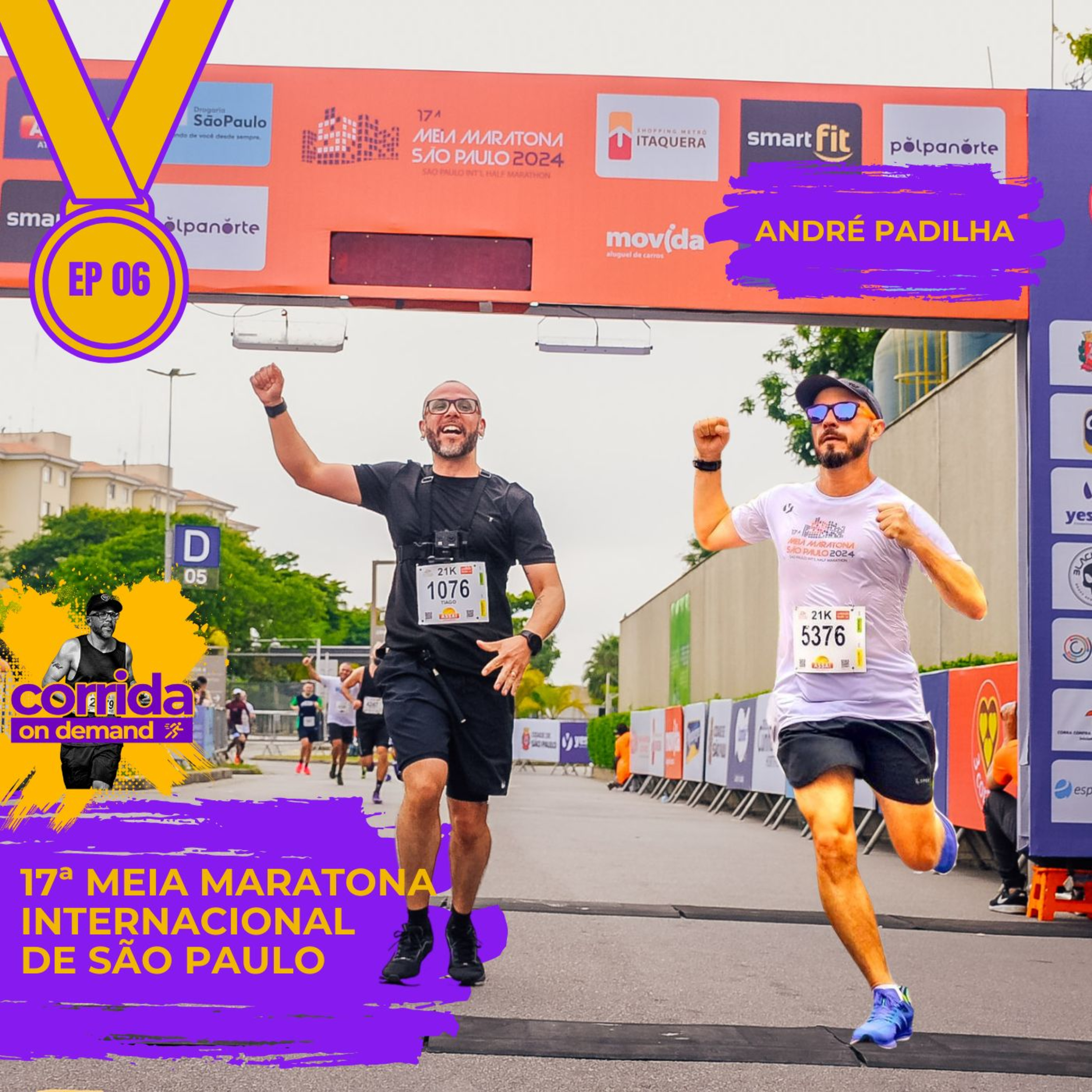 #06 - 17ª Meia Maratona Internacional de São Paulo Feat André Padilha episode artwork