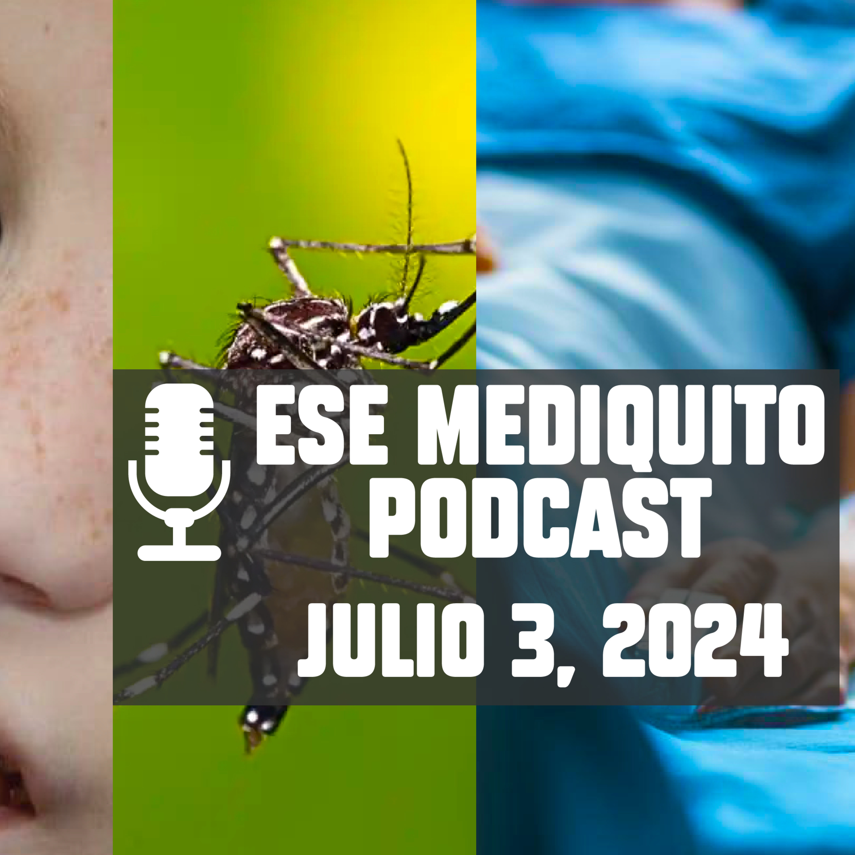 ALERTA EL SALVADOR | MOSQUITOS BUENOS | Síndrome de RUBINSTEIN-TAYABI | Julio 3 , 2024 - Podcast #4 episode artwork