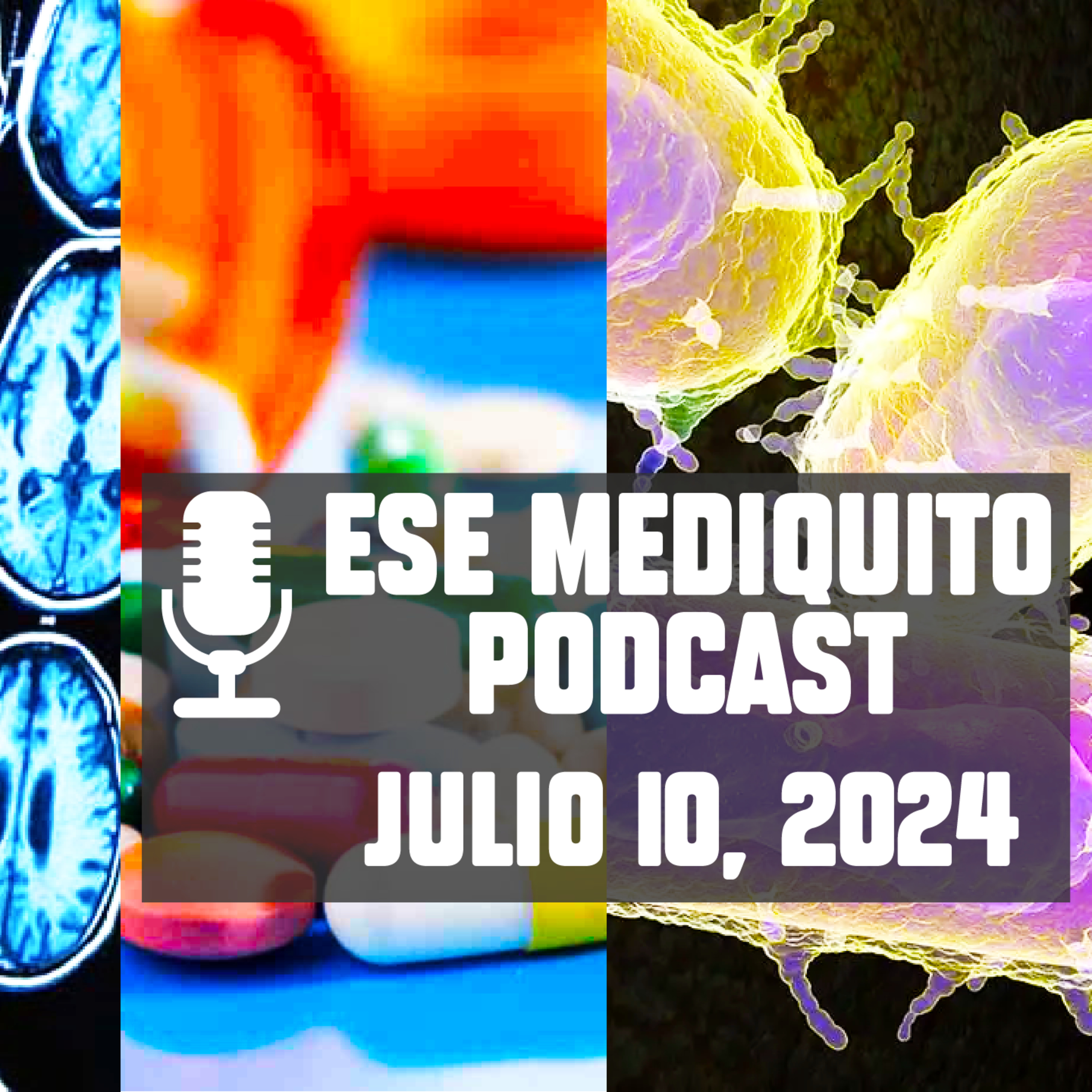 Gripe Aviar H5N1 | Peste humana en Colorado | VIH multirresistente | Julio 10, 2024 - Podcast #9 episode artwork