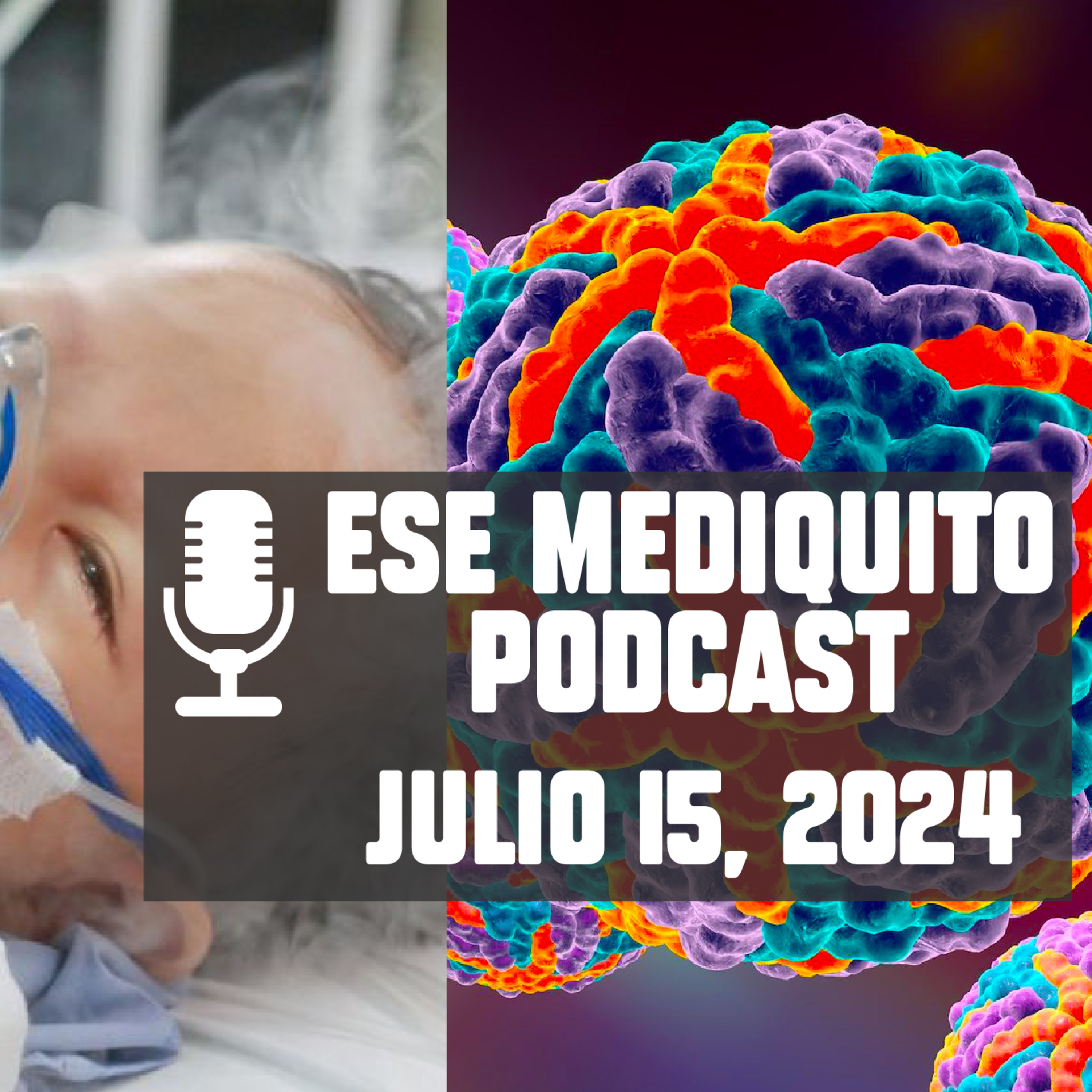 DENGUE en América | GLIOBLASTOMAS: nuevas terapias | VSR en Argentina | Julio 15, 2024 - Podcast #12 episode artwork