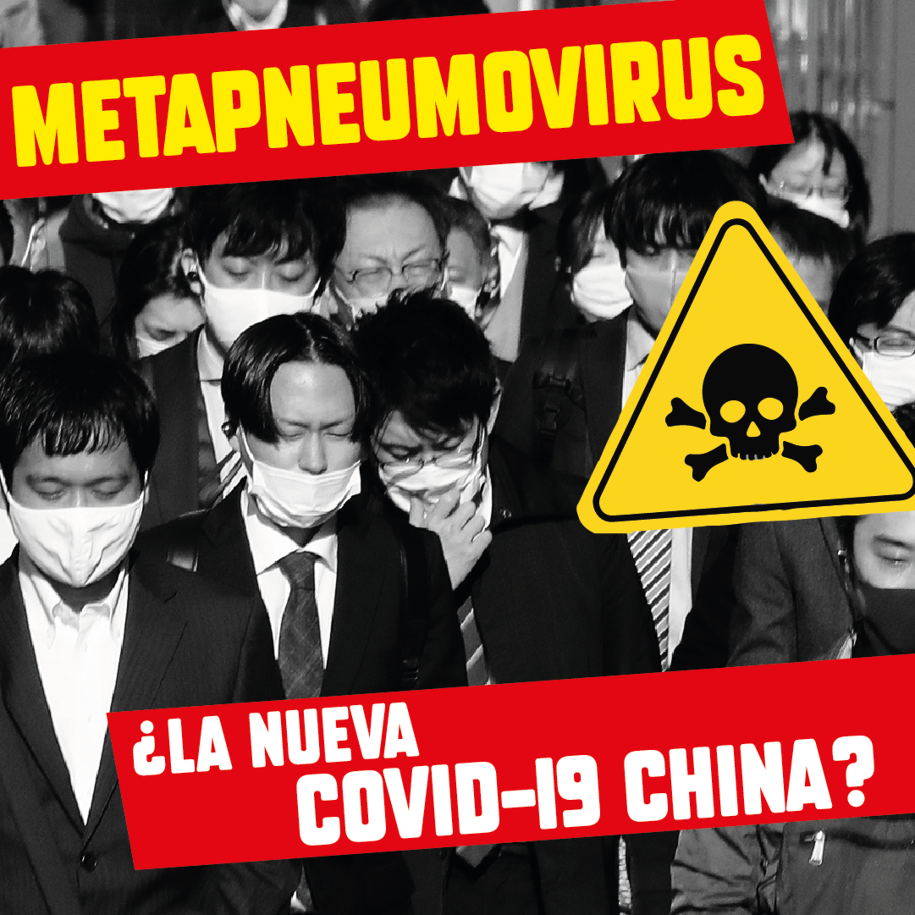 ¡ALERTA! Brote en CHINA de Metapneumovirus humano HMPV ¿RIESGO DE NUEVA PANDEMIA? episode artwork