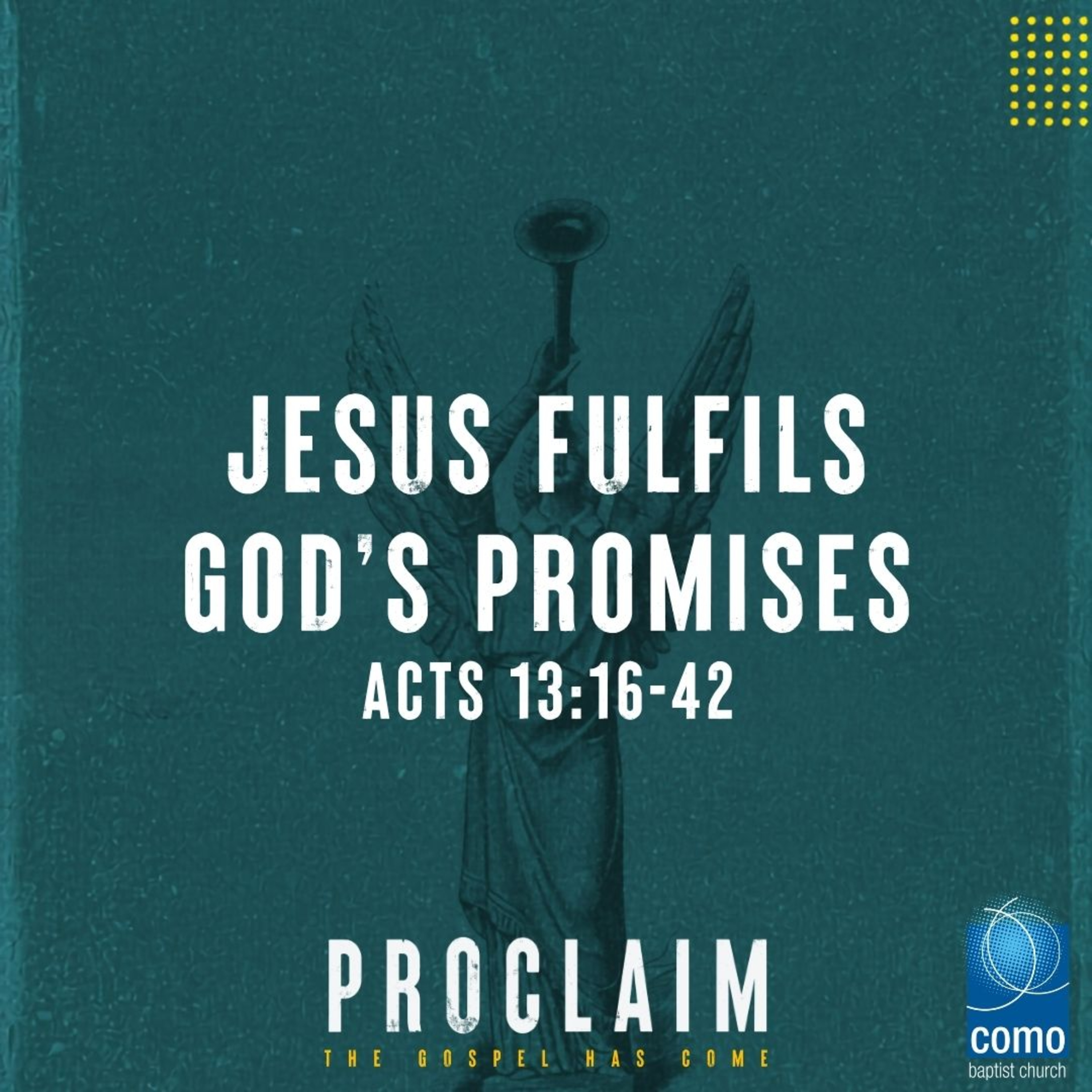 Jesus Fulfils God's Promises episode artwork