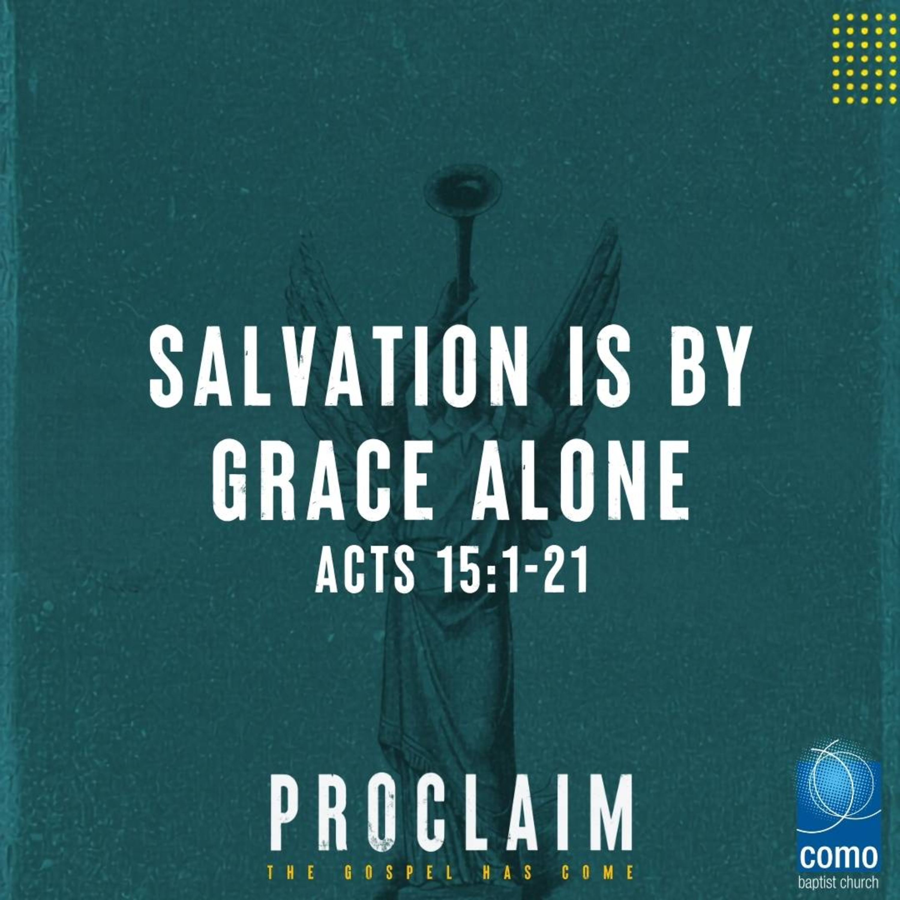 Salvation Is By Grace Alone