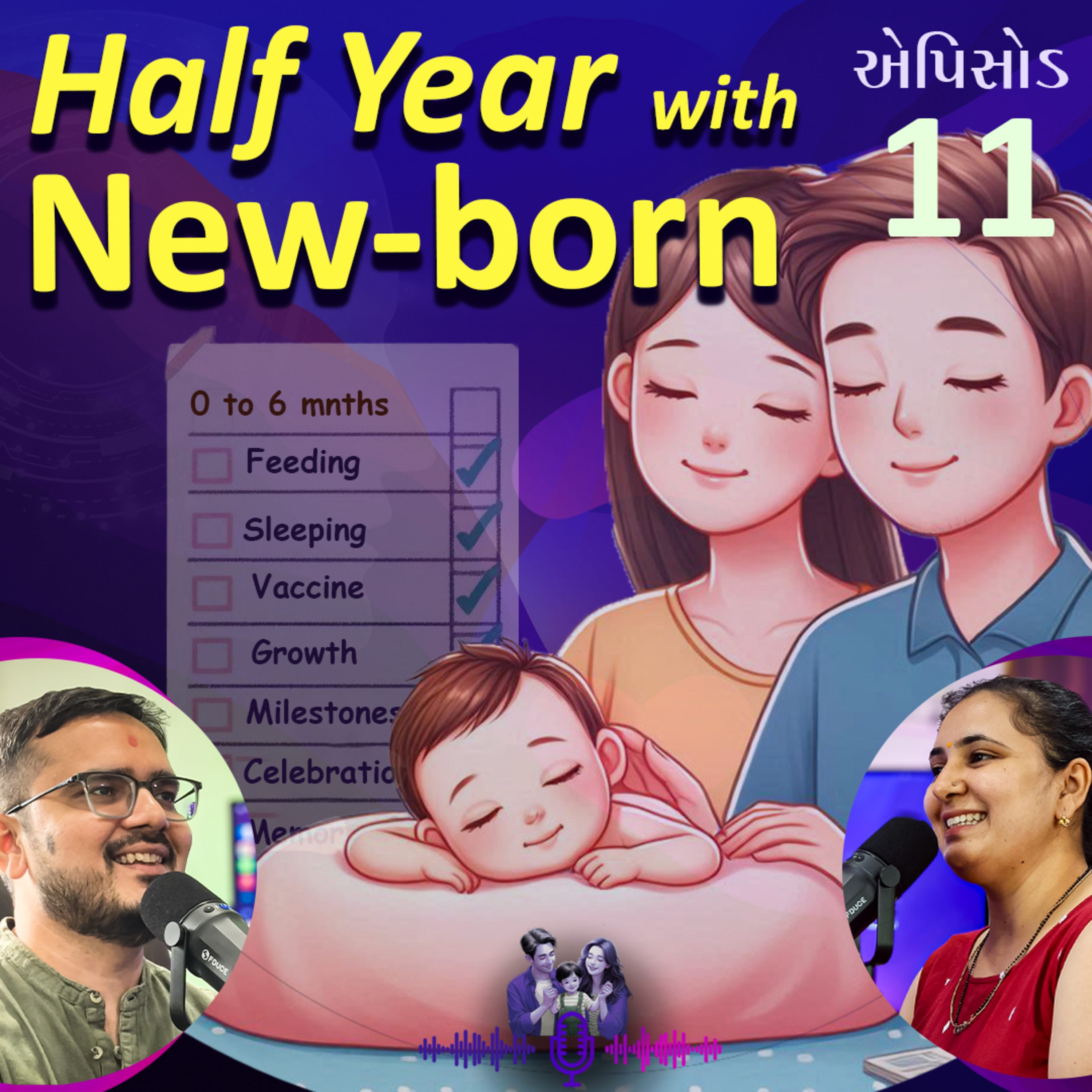 Surviving the First Six Months: Real Talk for New Parents | Parenting Podcast Ep. 11 episode artwork