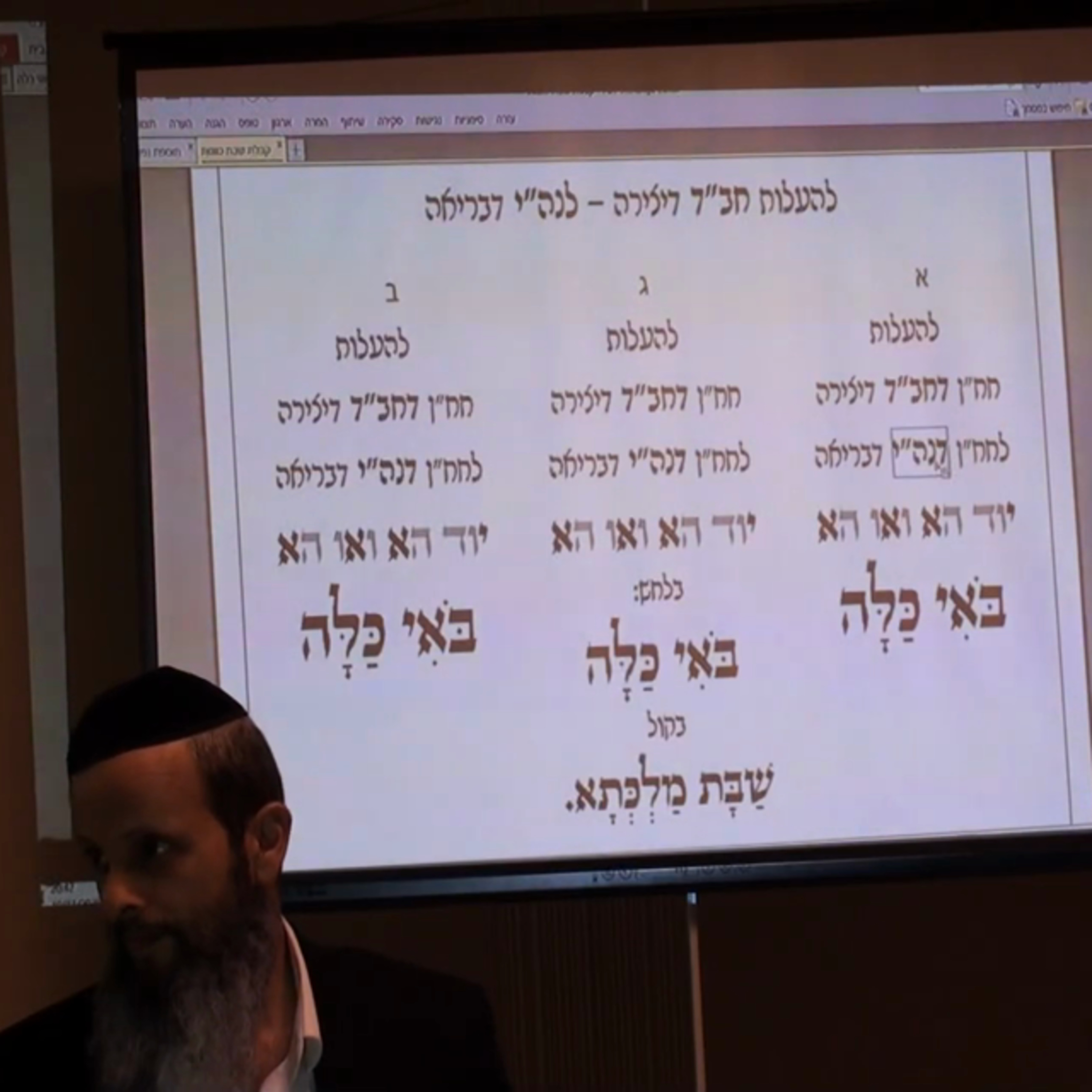 הרב יניב יעקב - כוונות שבת החדש - סוד בואי כלה ותוספת הנפש א' episode artwork