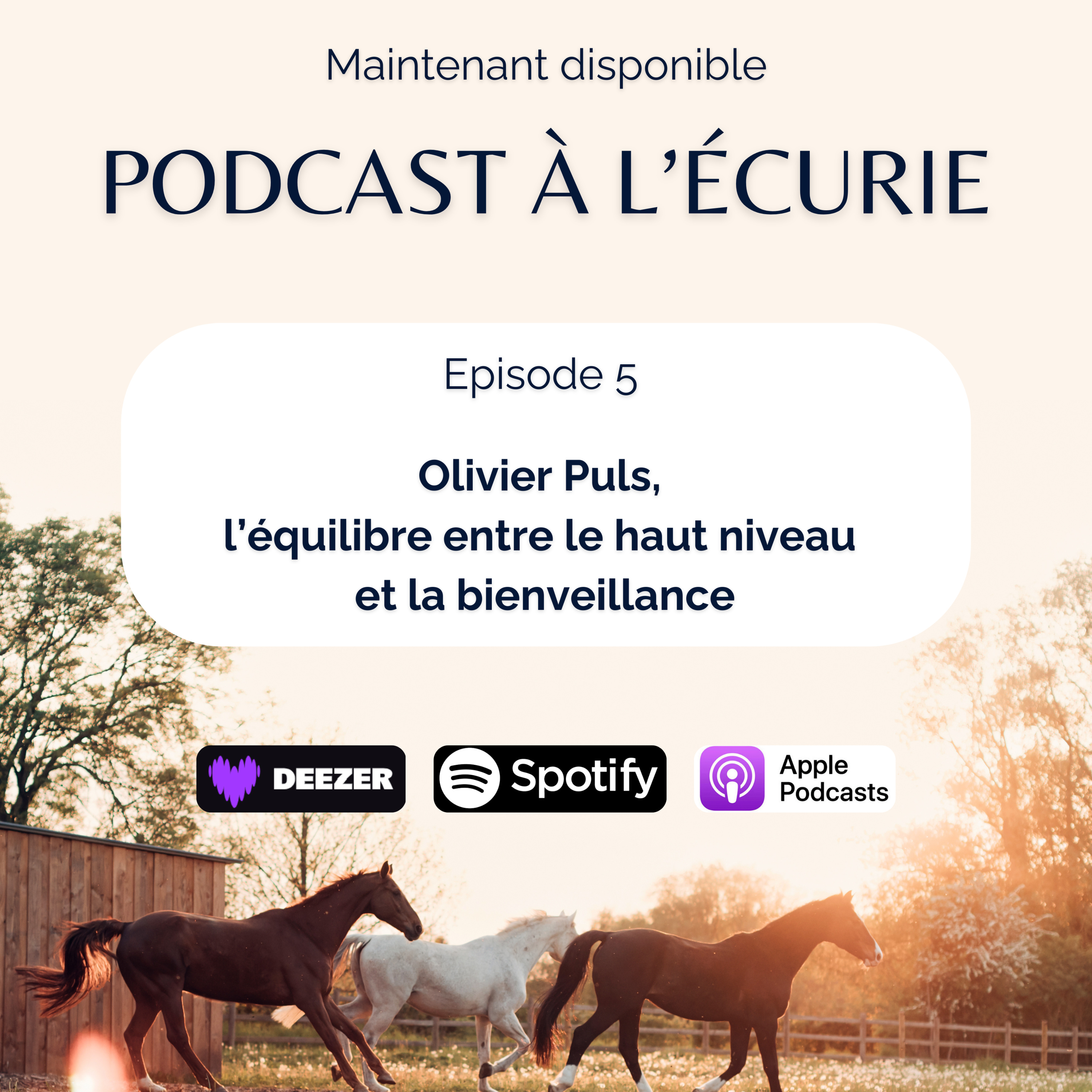 Podcast à l\'écurie