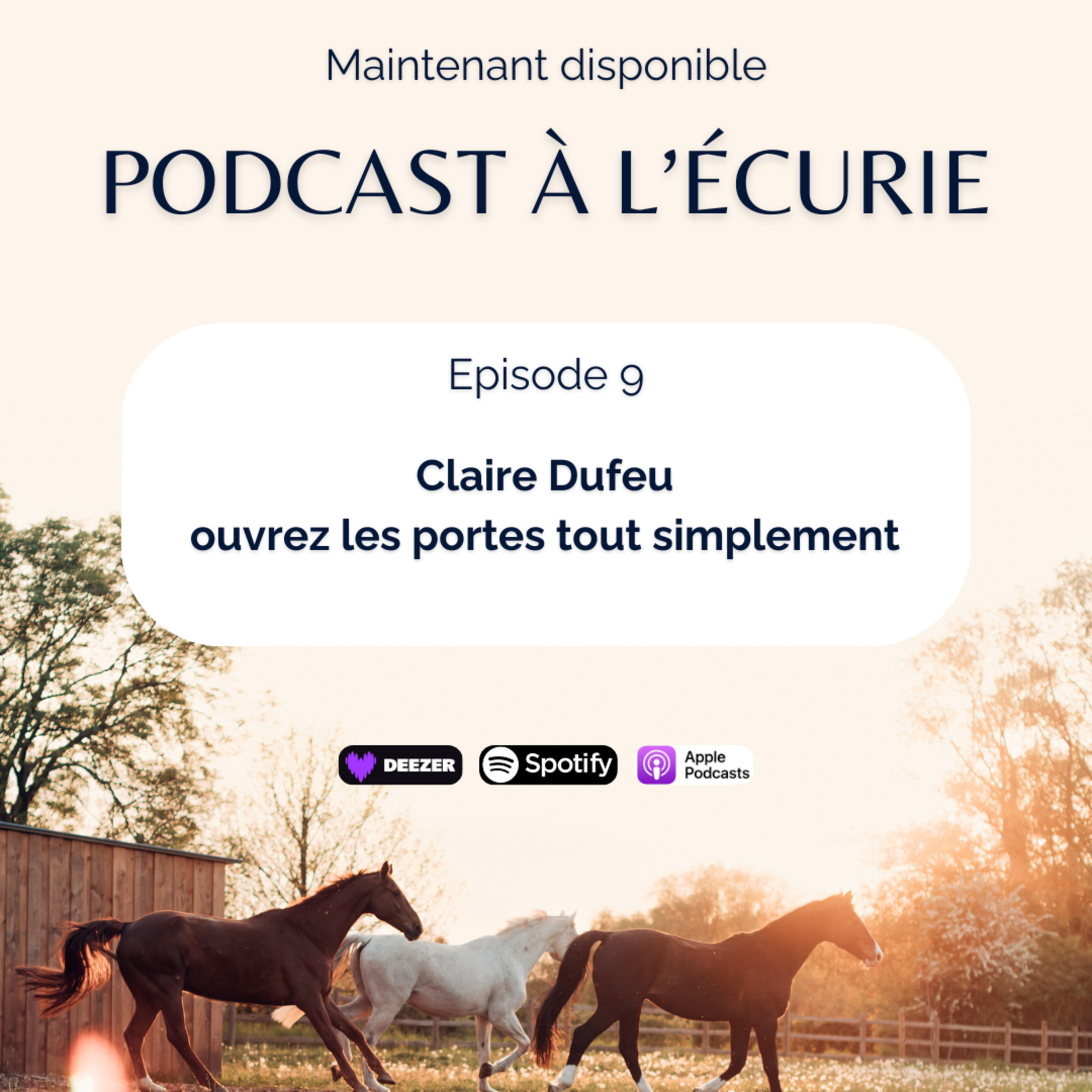 Claire Dufeu, ouvrez les portes tout simplement