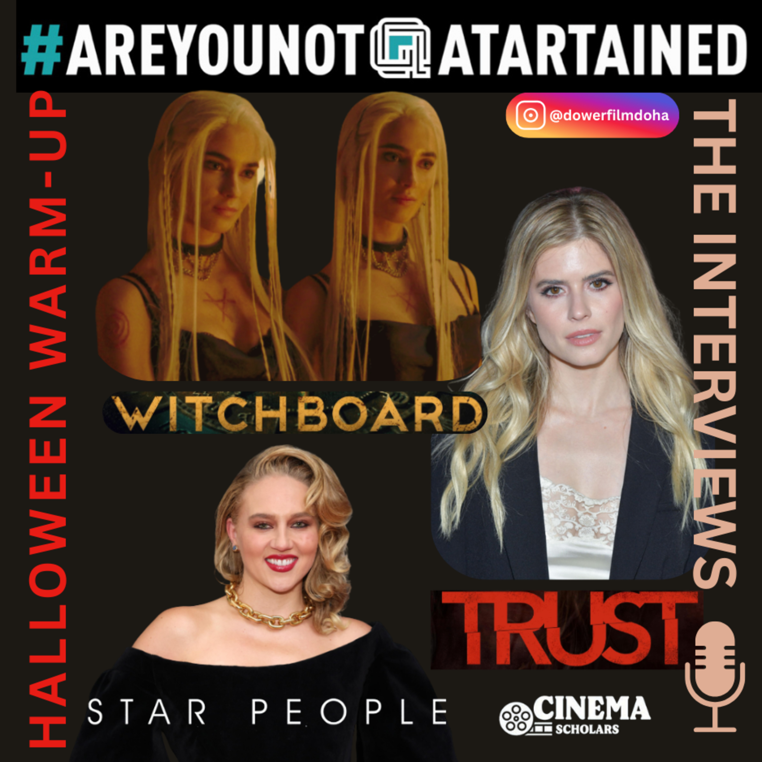Halloween Warm-Up | Cast of Trust, Star People & Witchboard Spill Behind-the-Scenes Secrets episode artwork
