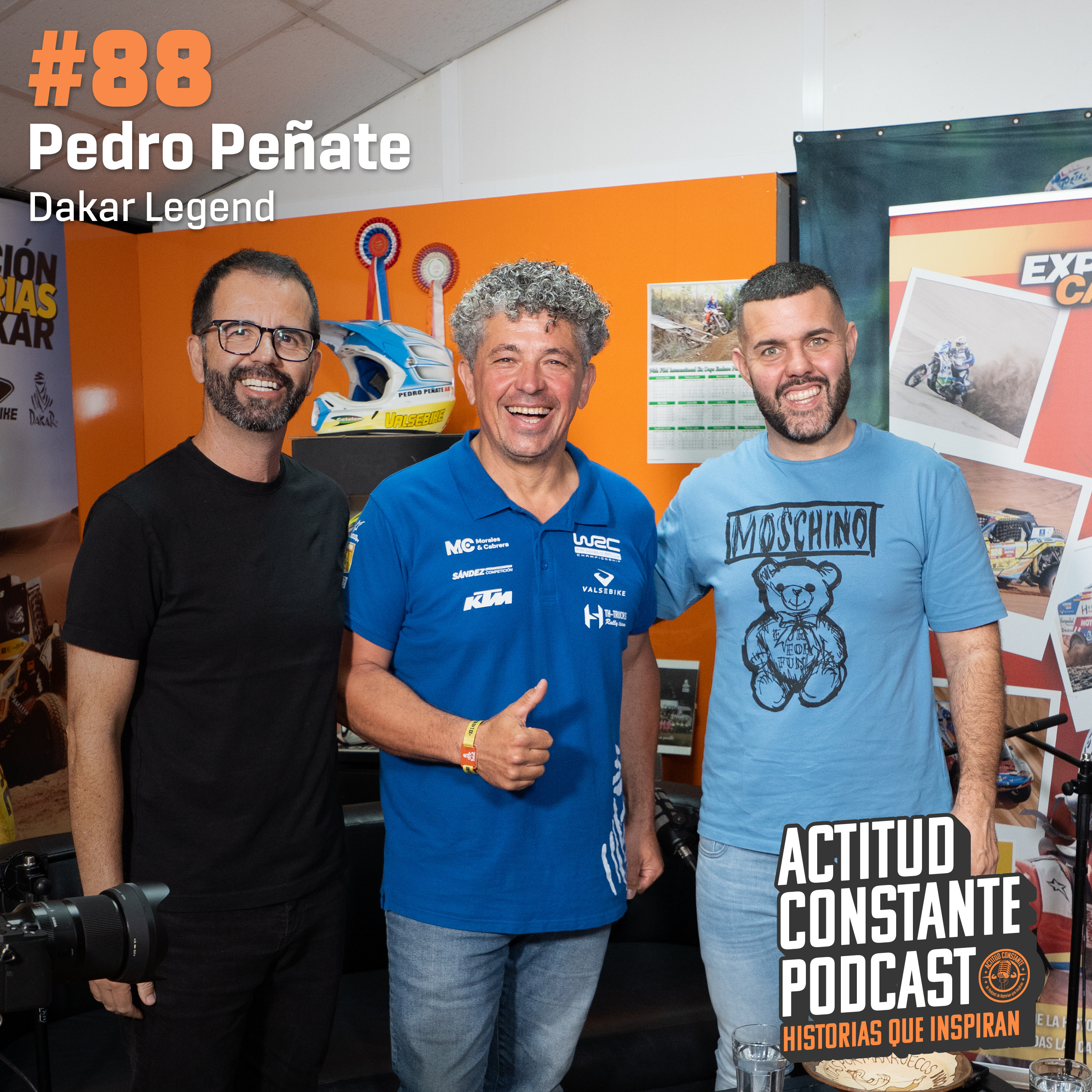 Me enfrenté 12 veces a la carrera más dura del mundo. Pedro Peñate, Dakar Legend | Ep 88 episode artwork