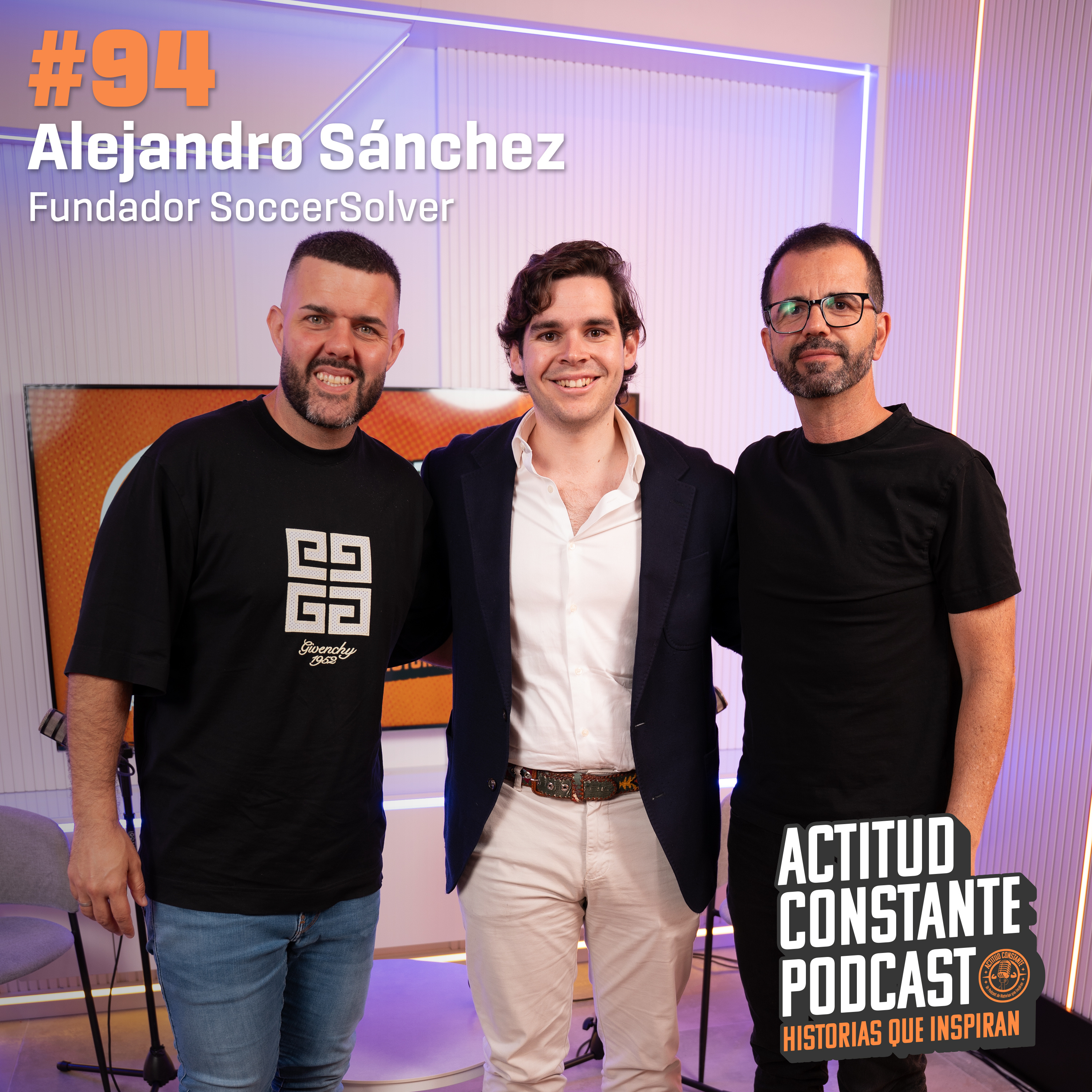 La IA que mejorará los equipos de futbol. Alejandro Sánchez, fundador de Soccer Solver | Ep 94 episode artwork